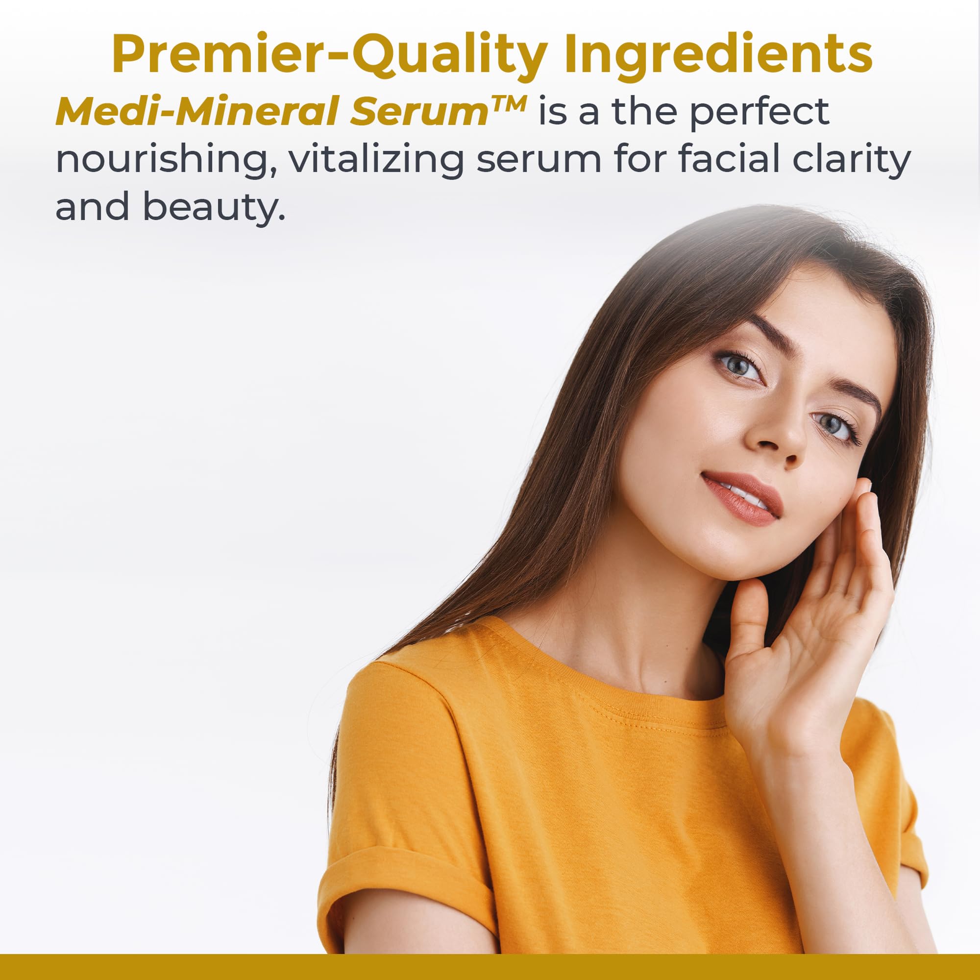 Premier Research Labs Medi-Mineral Serum - Supports Natural Skin Beauty & Facial Clarity* - Infused with Red Marine Algae, Green Tea Extract & Sea Salt - 8 fl oz Premier Research Labs uk supplements