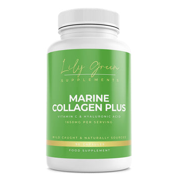 Lily Green | Marine Collagen with Hyaluronic Acid & Vitamin C - 1650mg per Serving Lily Green Supplements uk supplements
