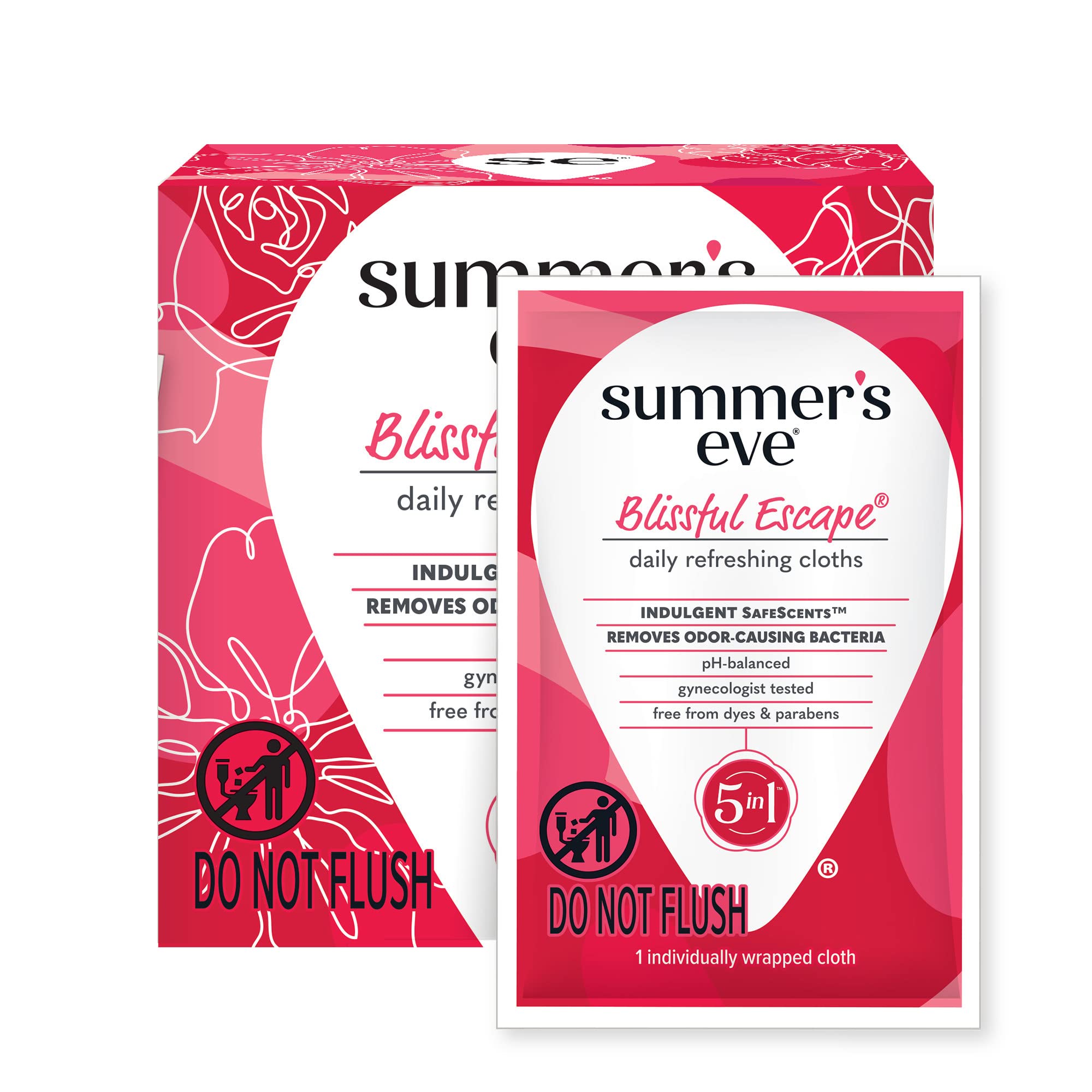 Summer's Eve Blissful Escape Daily Refreshing Feminine Wipes, Removes Summer's Eve uk supplements