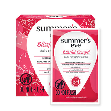 Summer's Eve Blissful Escape Daily Refreshing Feminine Wipes, Removes Summer's Eve uk supplements