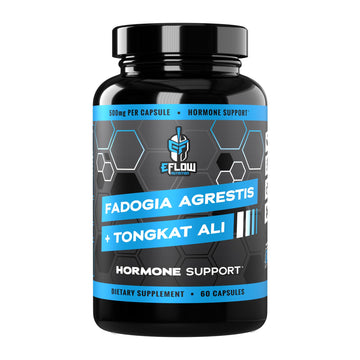 eFlow Nutrition Fadogia Agrestis + Tongkat Ali - [2-in-1] Natural Performance Supplement for Health and Wellness - Hormone, Energy, & Mood Support - Extract Powder (60 Capsules) eFlow Nutrition uk supplements