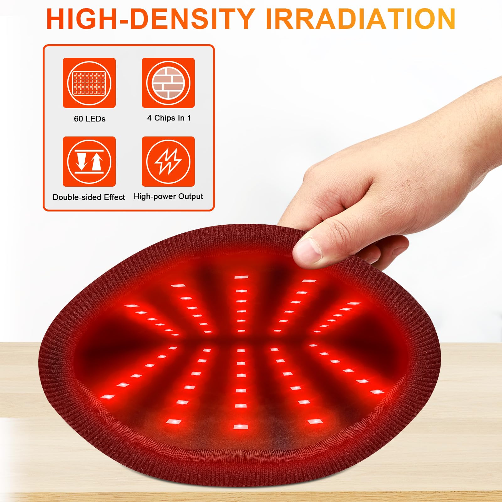 UTK Red Light Therapy Glove for Hands, Double-Sided Infrared Light Therapy Device for Finger UTK uk supplements