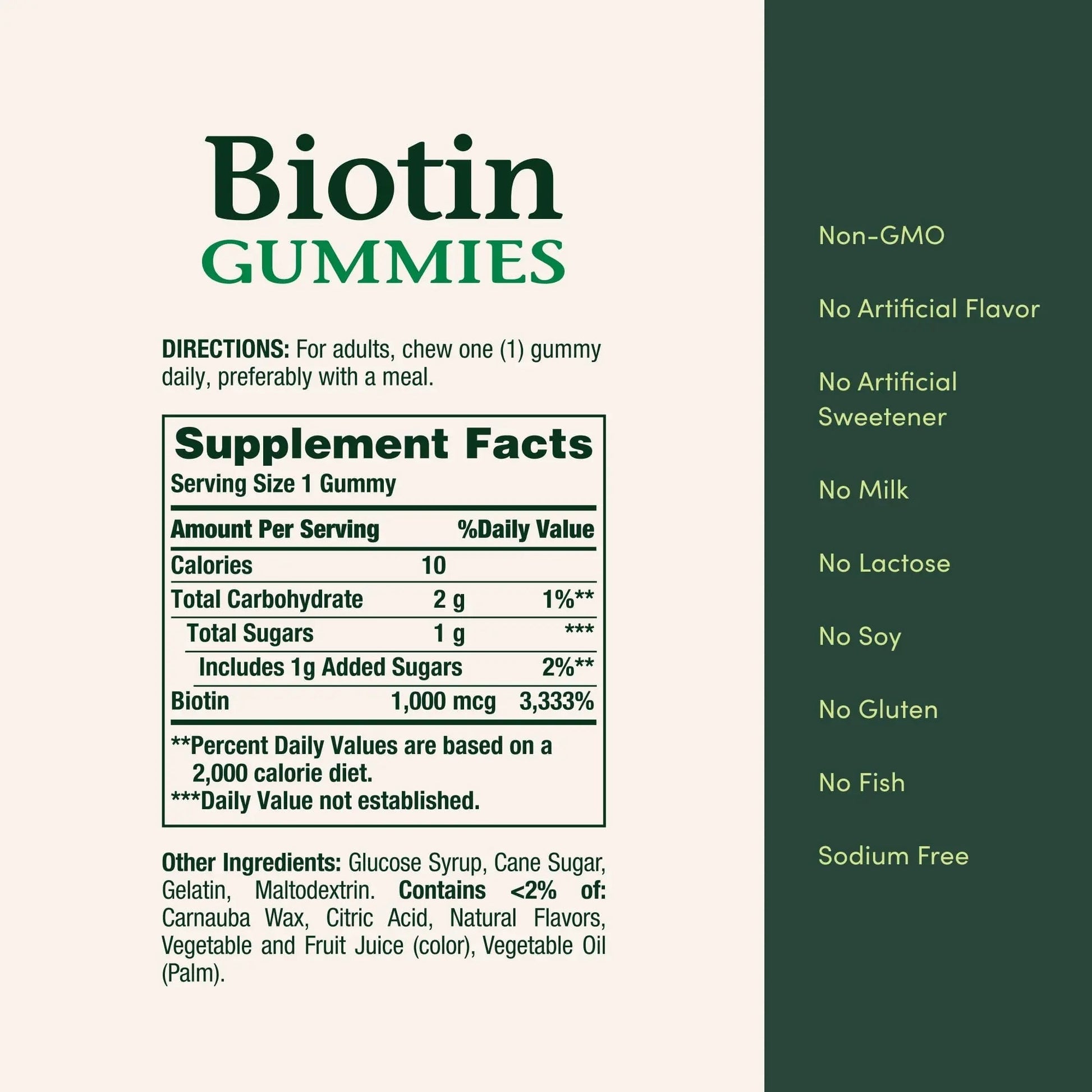 Nature's Bounty Biotin Gummy, Vitamin Supplement, Supports Healthy Hair, Skin, and Nails, Fruit Flavored Gummies, 1000 mcg, 110 Count Nature's Bounty uk supplements