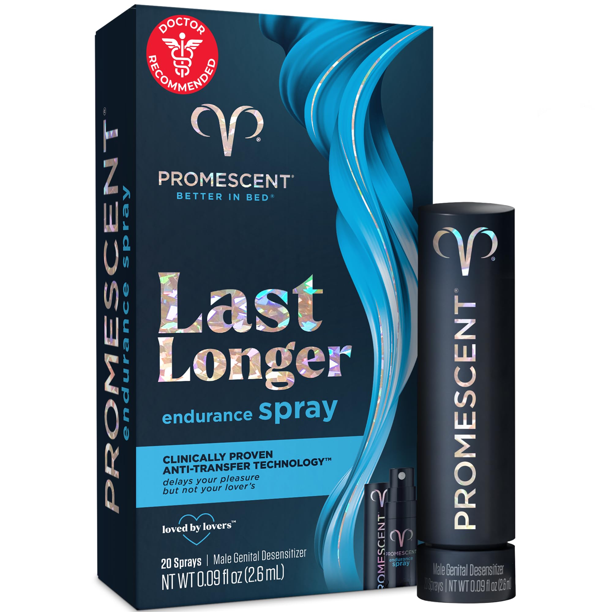 Promescent Desensitizing Delay Spray for Men Clinically Proven to Help You Last Longer in Bed - Better Maximized Sensation + Prolong Climax for Him, 2.6 ml Promescent uk supplements