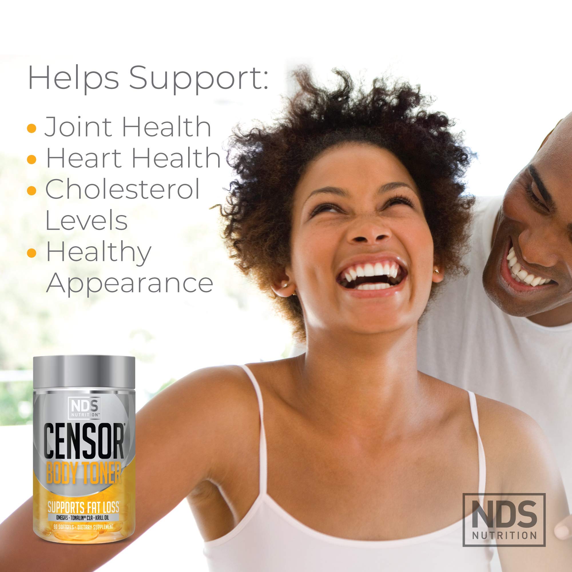 Censor NDS Nutrition Fat Loss and Body Toner with CLA, Fish Oil, Safflower and Omega 3-6-9 Blend Censor uk supplements