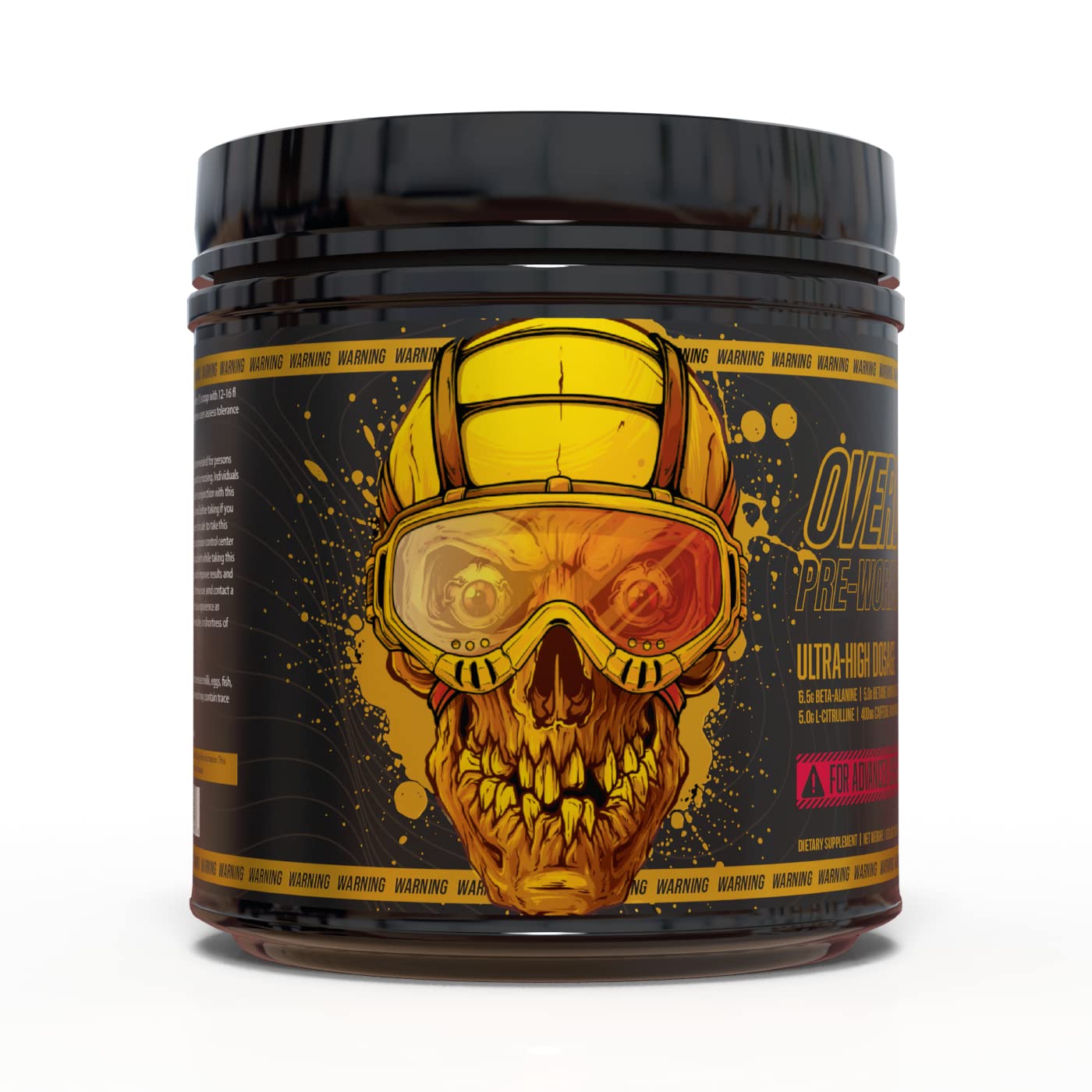OVERDOS3D Pre-Workout Powder | Ultra-High Dosage | for Advanced Users ONLY Heath Secret uk supplements