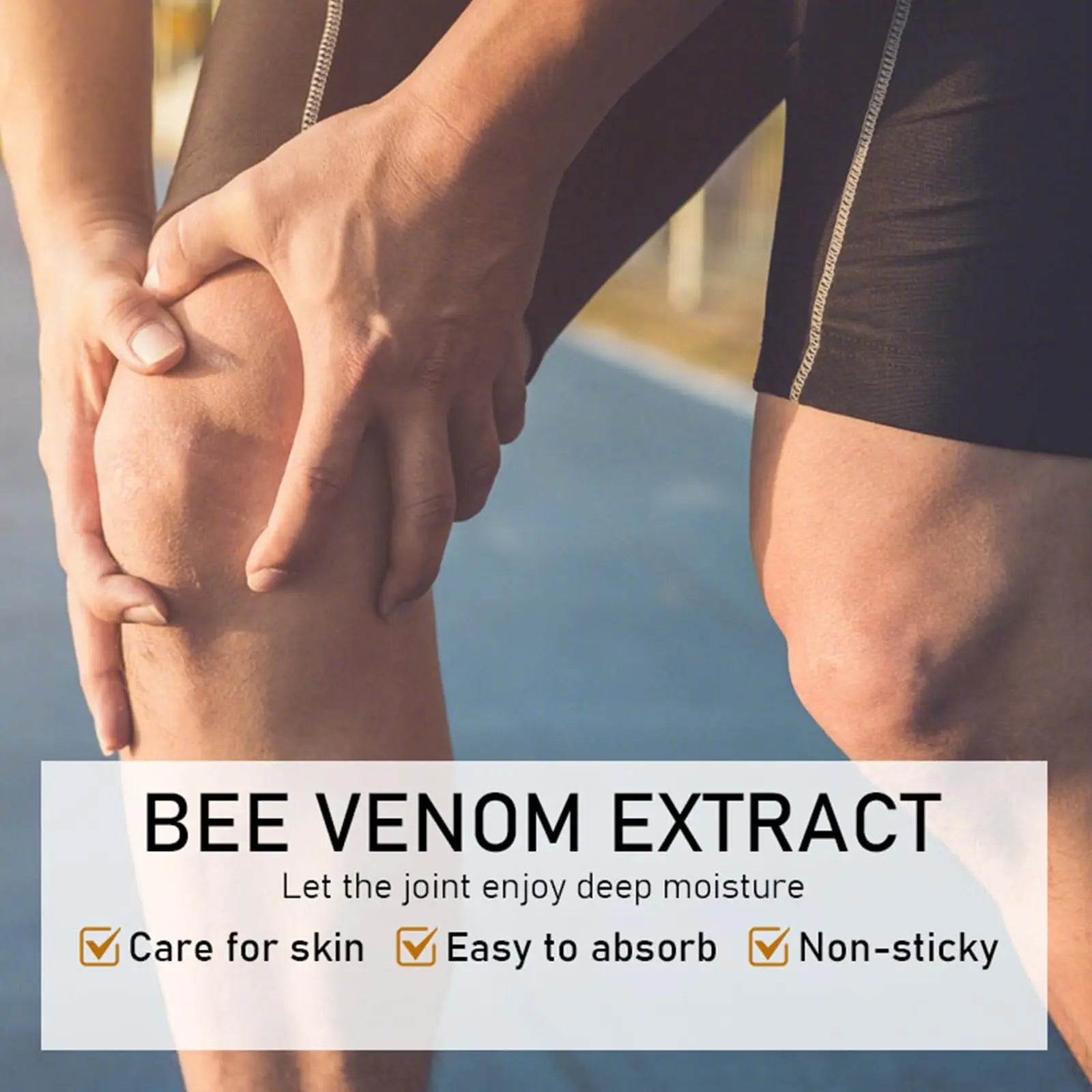 Bee Venom Joint Cream for Knees & Joint Support, Fast Absorbing, Non-Sticky Formula with Vitamin C, Aloe Vera for Soothing Comfort (1.411OZ) Generic uk supplements