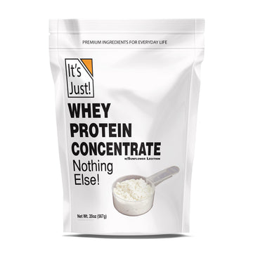 It's Just! - 100% Whey Protein Concentrate, Made in USA, Premium WPC-80, No Added It's Just! uk supplements