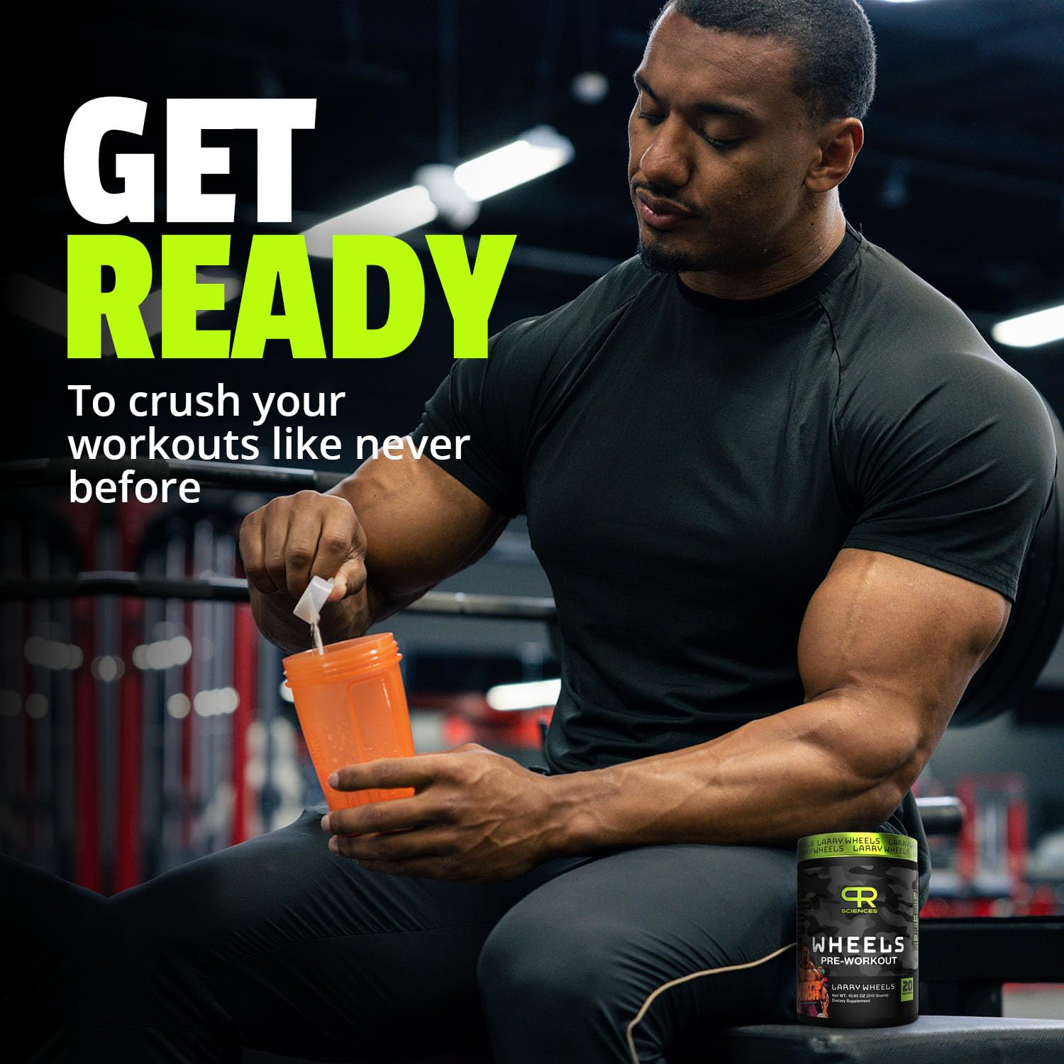 Larry Wheels' PR Preworkout - Enhance Performance with 6g Citrulline, 3.2g Beta Alanine PR Sciences uk supplements