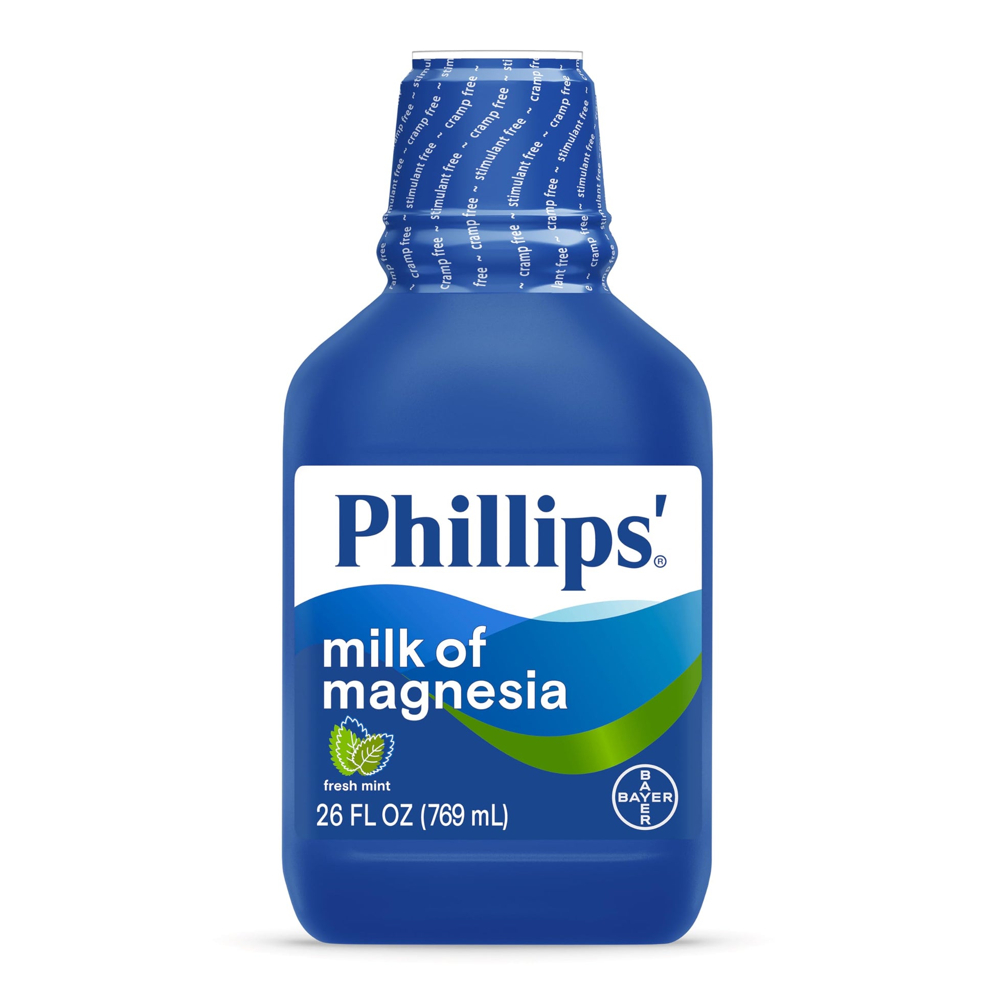 Phillips' Fresh Mint Milk of Magnesia Liquid,26 Fl Oz (Pack of 2) Phillips' uk supplements