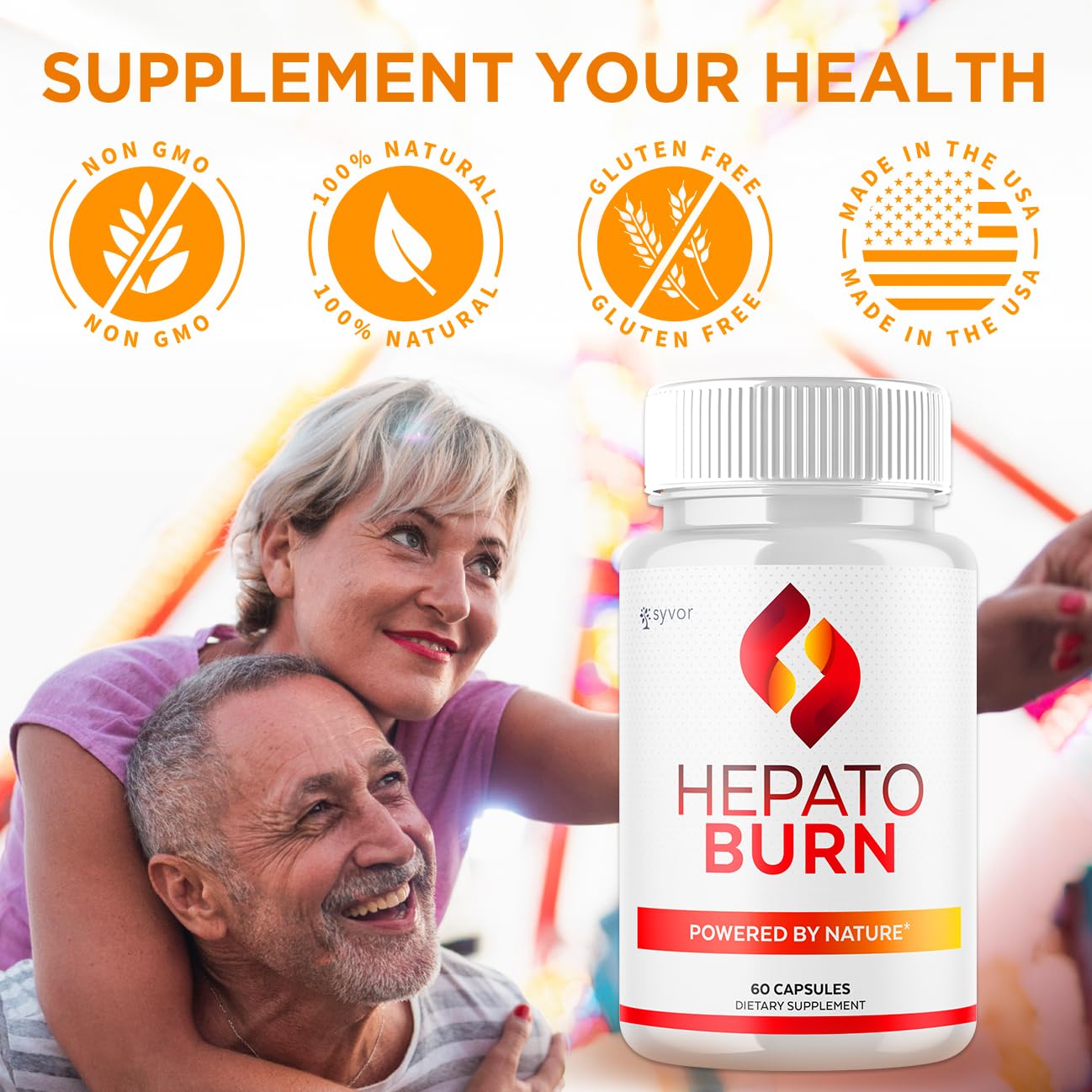 (3 Pack) Hepato Burn Capsules, Official Hepato Burn Pills with All Natural Premium Ingredients, Hepatoburn Energy and Fitness Vitamin Supplement, Hepatoburn Lifestyle Powered by Nature (180 Capsules) Syvor uk supplements