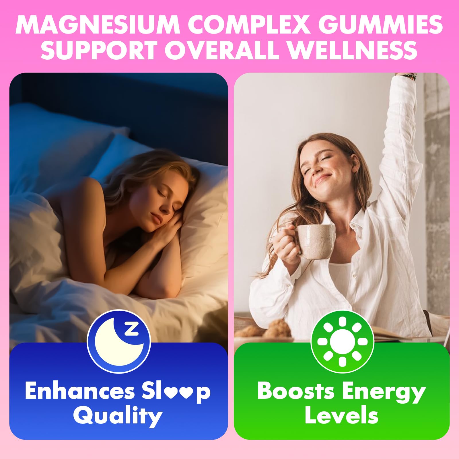 softbear Magnesium Complex Gummies for Women & Men & Kids, 8 in 1 Magnesium Complex Supplement 1000mg-Magnesium Glycinate,Citrate,Malate Supports Calm, Zzz, Muscle Cramp, Strawberry Flavor 120 Count softbear uk supplements