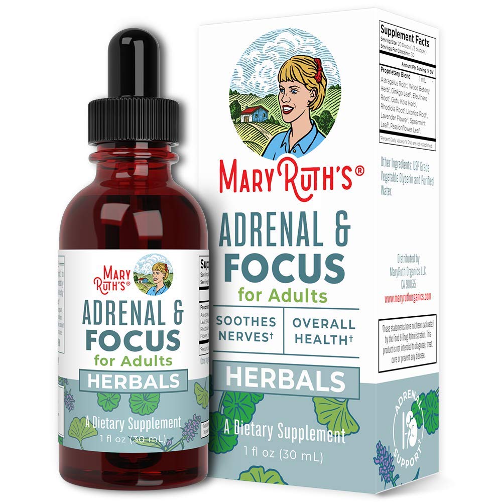 MaryRuth Organics Nootropic Focus Supplement for Adults | USDA Organic | Ginkgo Biloba MaryRuth Organics uk supplements