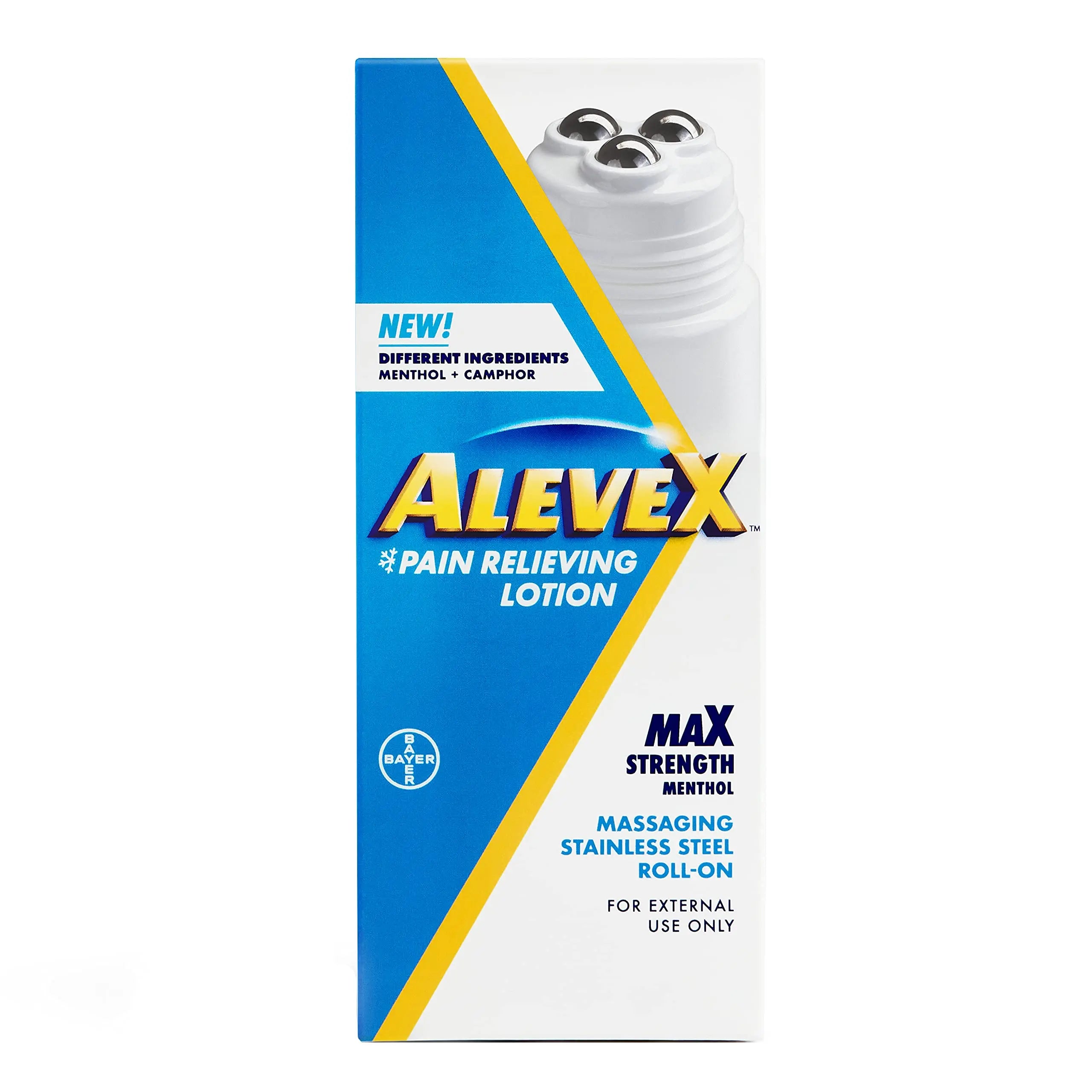 Aleve Pain Relieving Lotion with Rollerball 2.5 oz (Pack of 3) Aleve uk supplements