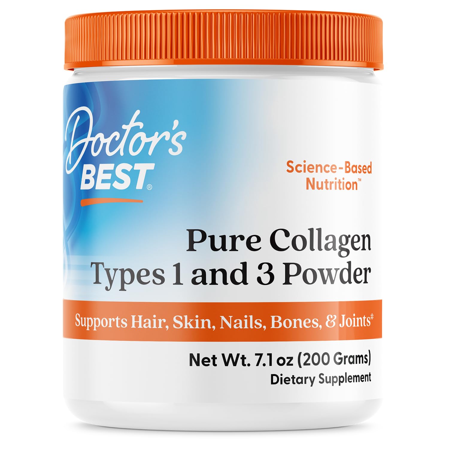 Doctor's Best Pure Collagen Types 1 & 3, Promotes Healthy Skin Hair & Nails – Bone & Joint Support, 7.1 Ounce (Pack of 1) Doctor's BEST uk supplements