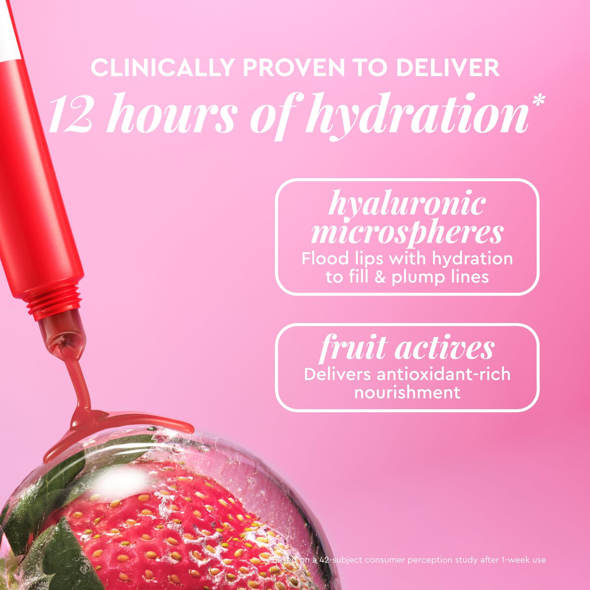 Glow Recipe Glass Balm Lip Treatment - 12Hr Hydrating Lip Balm & Moisturizer with Hyaluronic Acid to Smooth, Plump & Protect from Dryness - Sheer Pinky Red Tint, Strawberry Bingsoo (15 ml) Glow Recipe uk supplements