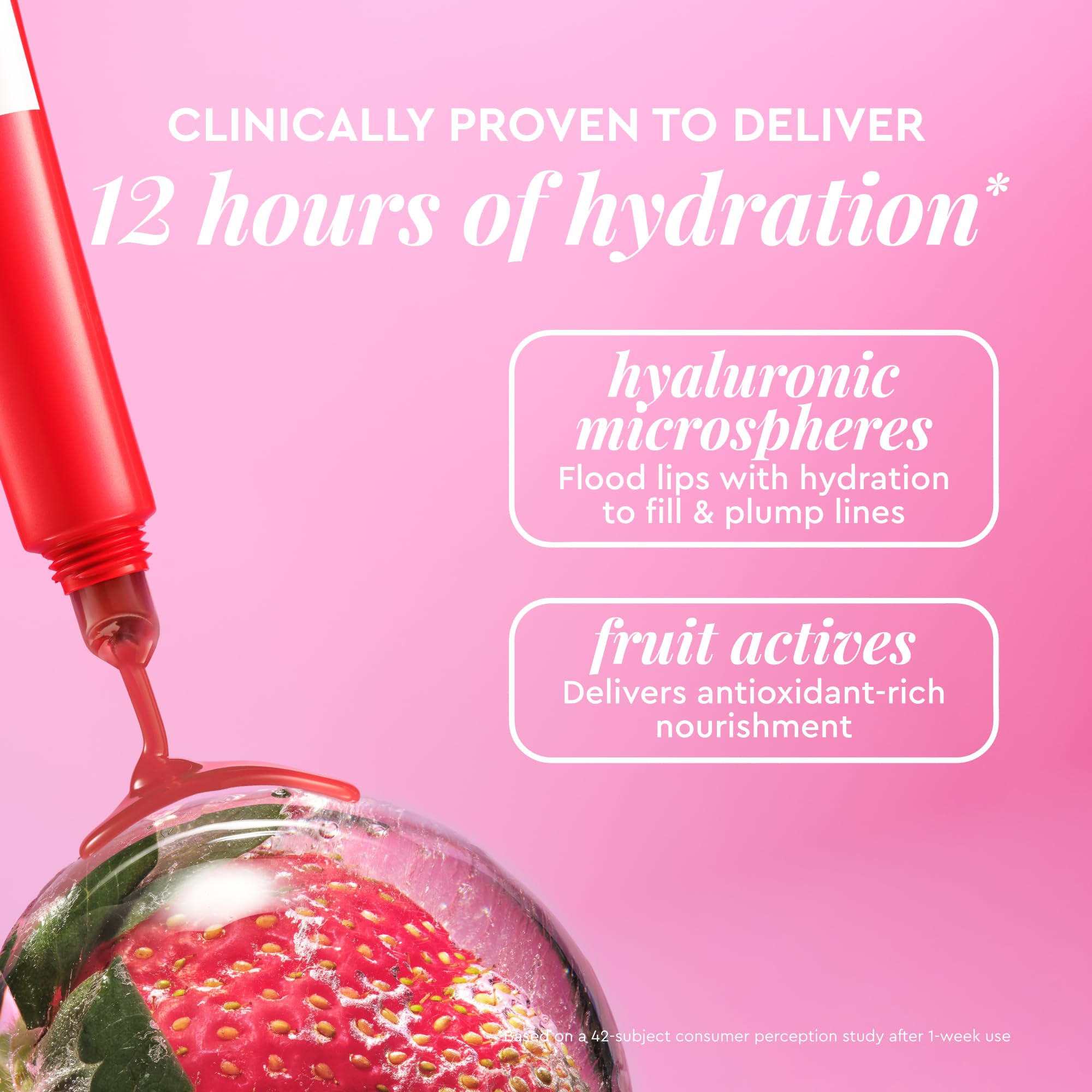 Glow Recipe Glass Balm Lip Treatment - 12Hr Hydrating Lip Balm & Moisturizer with Hyaluronic Acid to Smooth, Plump & Protect from Dryness - Sheer Pinky Red Tint, Strawberry Bingsoo (15 ml) Glow Recipe uk supplements