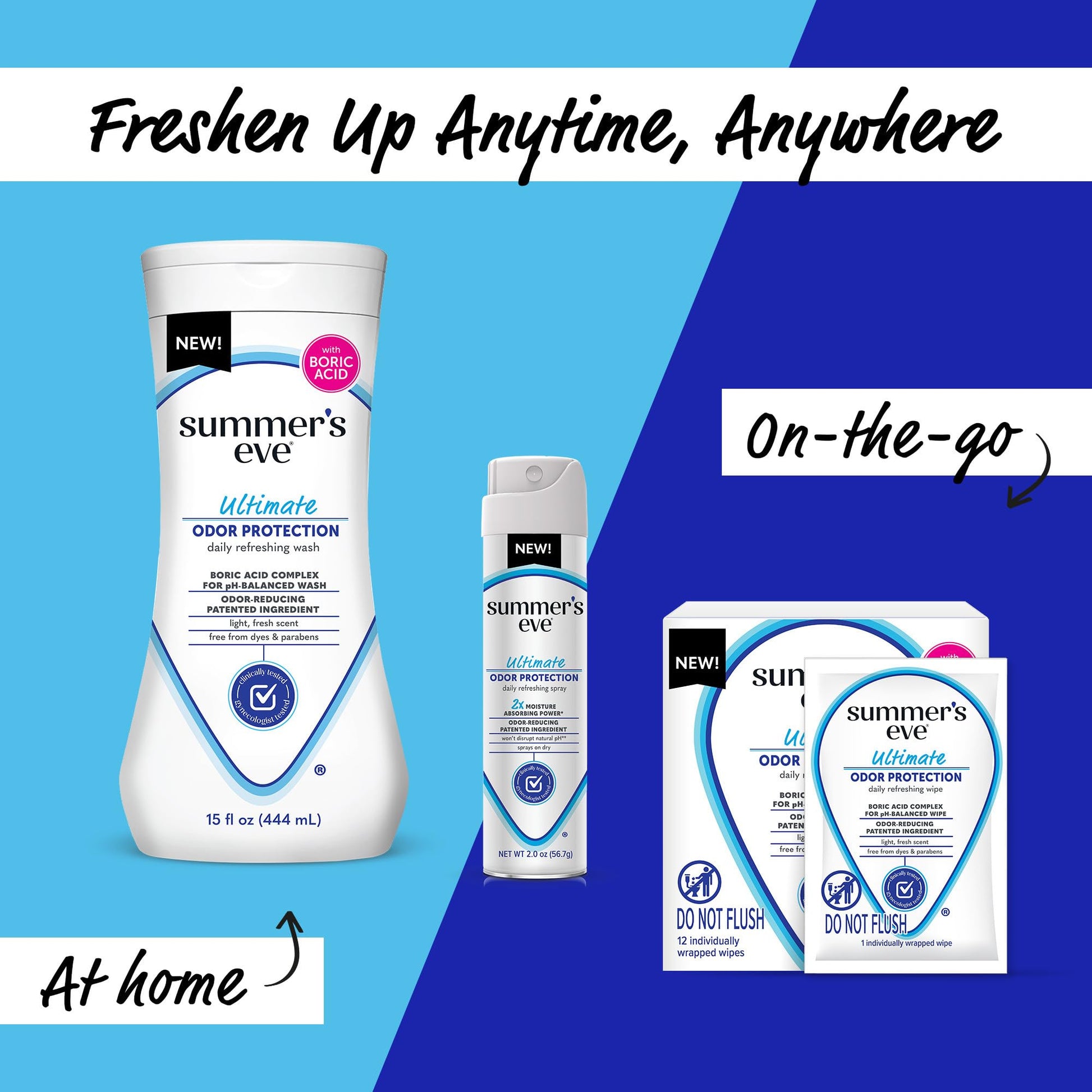 Summer's Eve, Ultimate Odor Control, Feminine Body Wash with Boric Acid, Removes Odor Summer's Eve uk supplements
