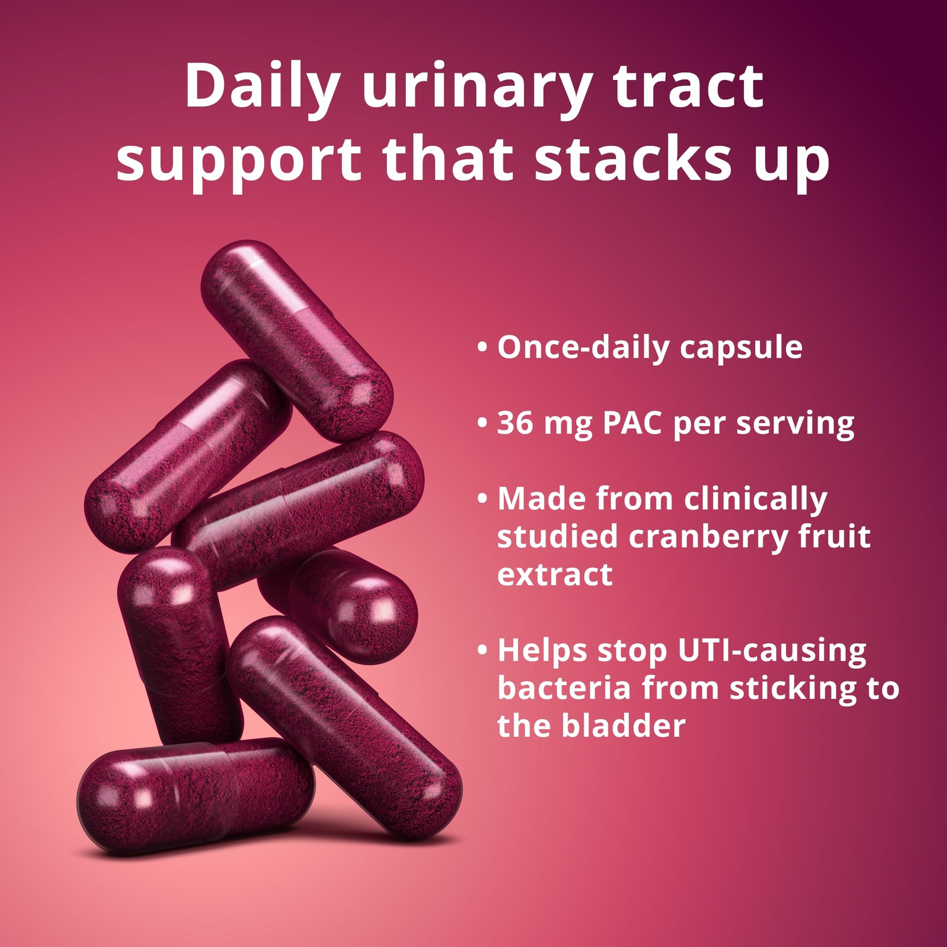 Solv Wellness Urinary Health 36 mg Cranberry PAC – Whole Cranberry Fruit Extract, Daily Urinary Tract Health Support, 30 Capsules Solv Wellness uk supplements