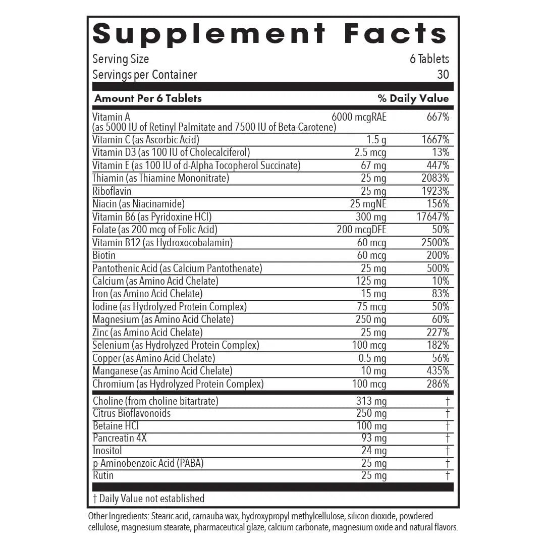 Optimox Optivite - PMS Support Supplement for Women, Period Multivitamin for Hormone Balance with Vitamin B6 & Iron, Hormone Support Vitamin - 180 Tablets Optimox uk supplements