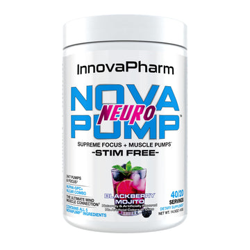InnovaPharm NOVAPUMP Neuro (BlackBerry Mojito) Powder - 14.5 Ounces InnovaPharm uk supplements