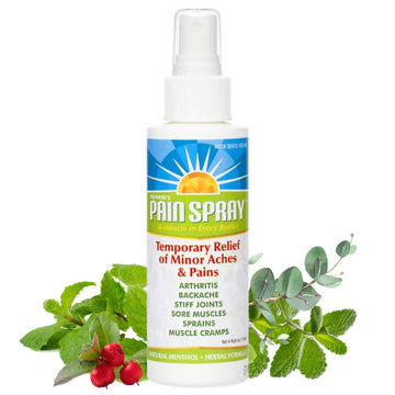 Premiere's Pain Spray All-Natural Menthol & Peppermint Oil Herbal Blend for Joint and Nerve Pain, Muscle Soreness, Sprains, Cramps, Sports Injuries, Back Pain & Neck Shoulder Aches - One Pack Premiere's Pain Spray uk supplements