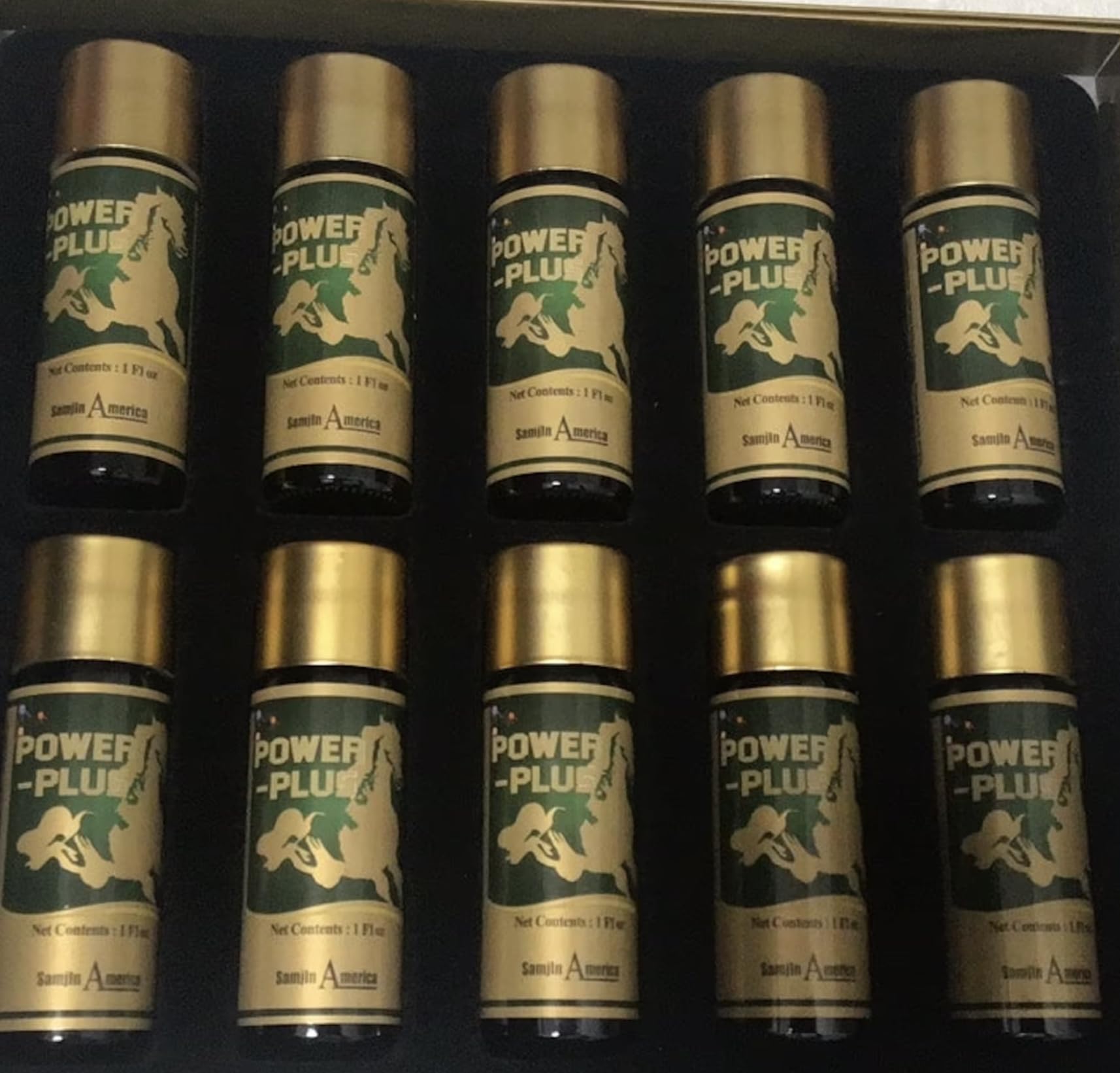 Skydia Power Plus - 10 Bottles Power-Plus Botanical Blend Liquid Supplement (1 FL OZ) Korean Ginseng Extract Ginseng Supplement Natural Men Tonic Ginseng Root Korean Red Ginseng Drops Skydia uk supplements