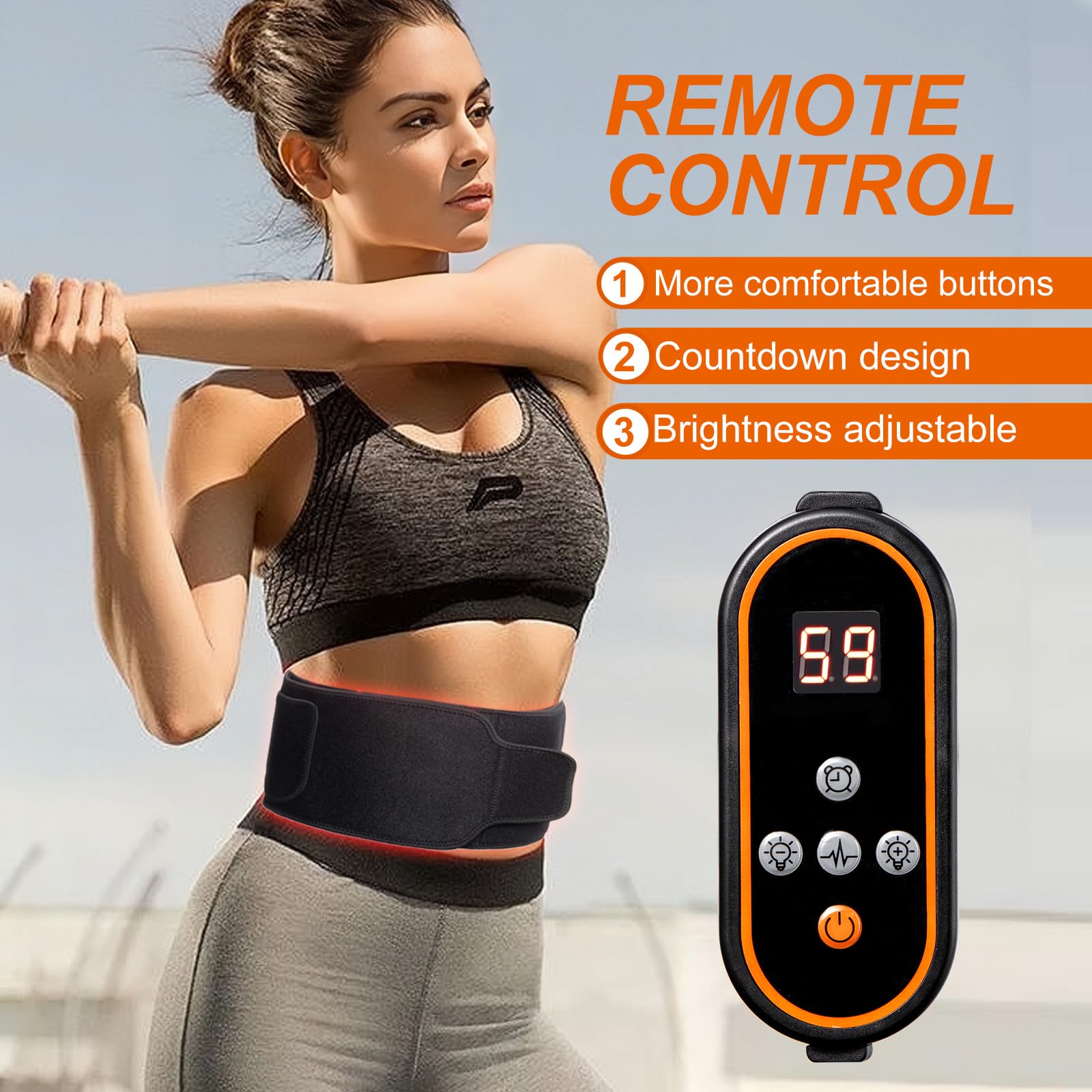 EquiZen Red Light Therapy Belt - Red Light Therapy for Body, Infrared Light Therapy Device EquiZen uk supplements