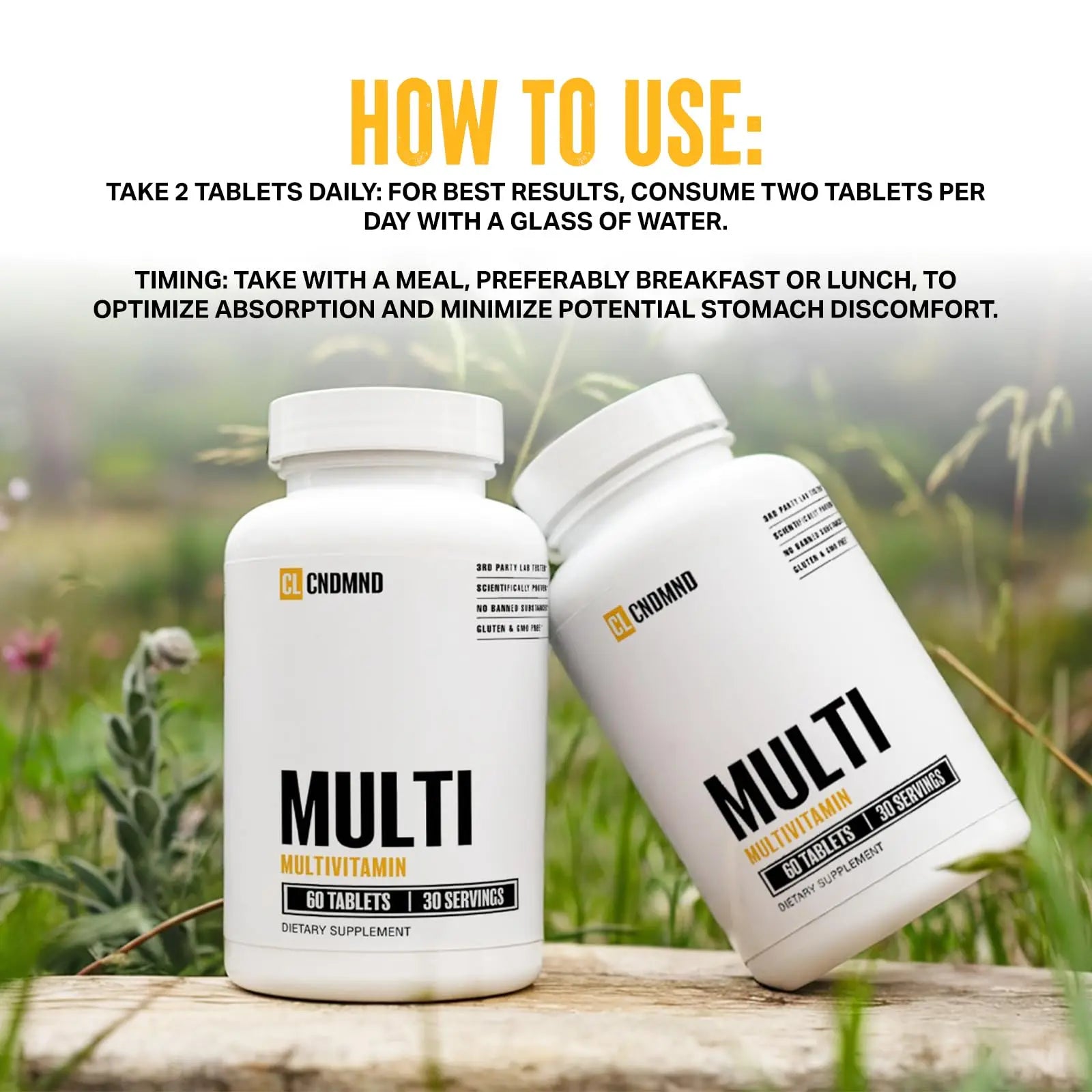 CONDEMNED Multivitamin for Men & Women | for Overall Wellness | Essential Vitamins, Minerals, & Nutrients CONDEMNED uk supplements