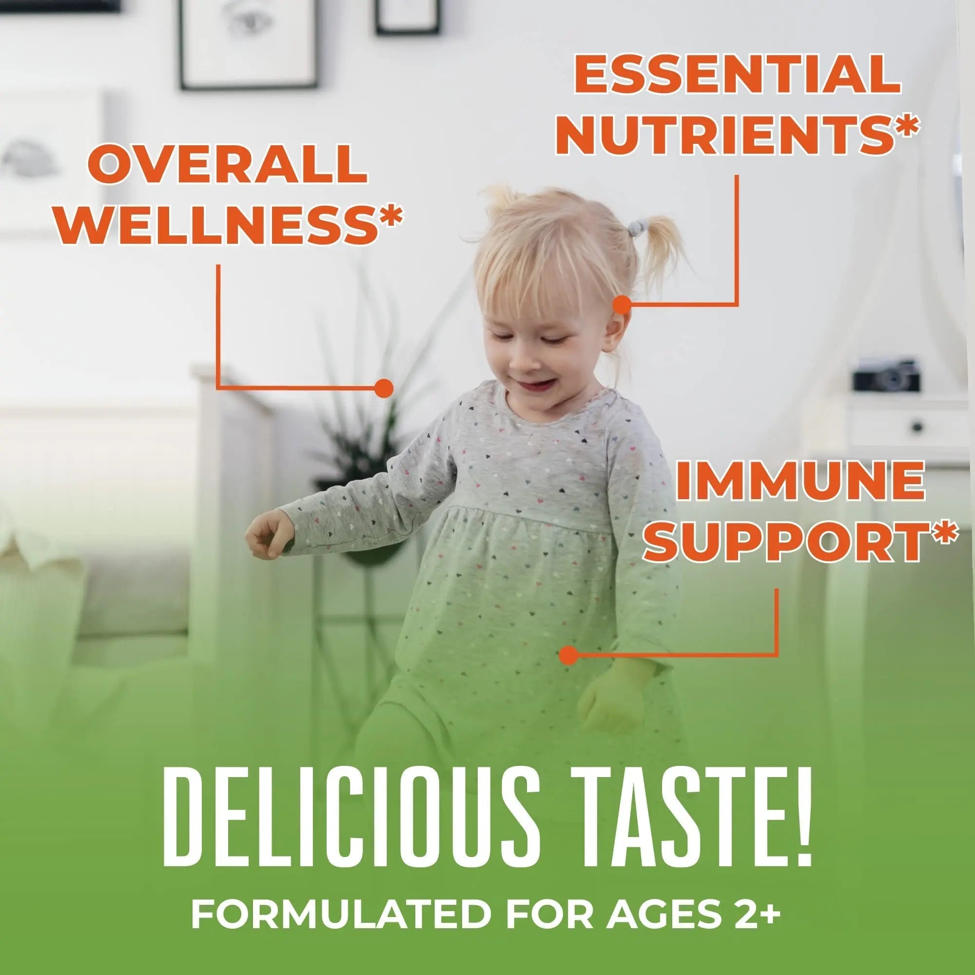 MaryRuth Organics Sugar Free Vitamin Gummies for Kids Age 2 | 2 Month Supply Multivitamin with Vitamin C, D3, Zinc | 1 Gummy Per Day | Toddler Vitamins MaryRuth Organics uk supplements