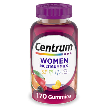 Centrum MultiGummies Gummy Multivitamin for Women, Multivitamin/Multimineral Supplement with Vitamin D3, B and Antioxidants Centrum uk supplements