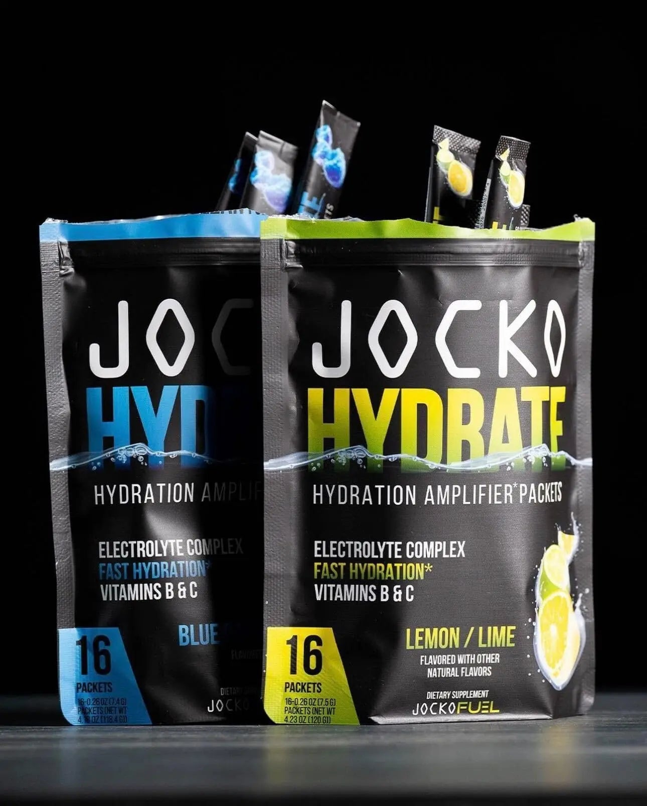 Jocko Fuel Hydrate Electrolytes Powder Packets Low Sugar - Hydration Amplifier Packets for Recovery, Dehydration, & Exercise - with Vitamins B6, B12 & C Jocko Fuel uk supplements