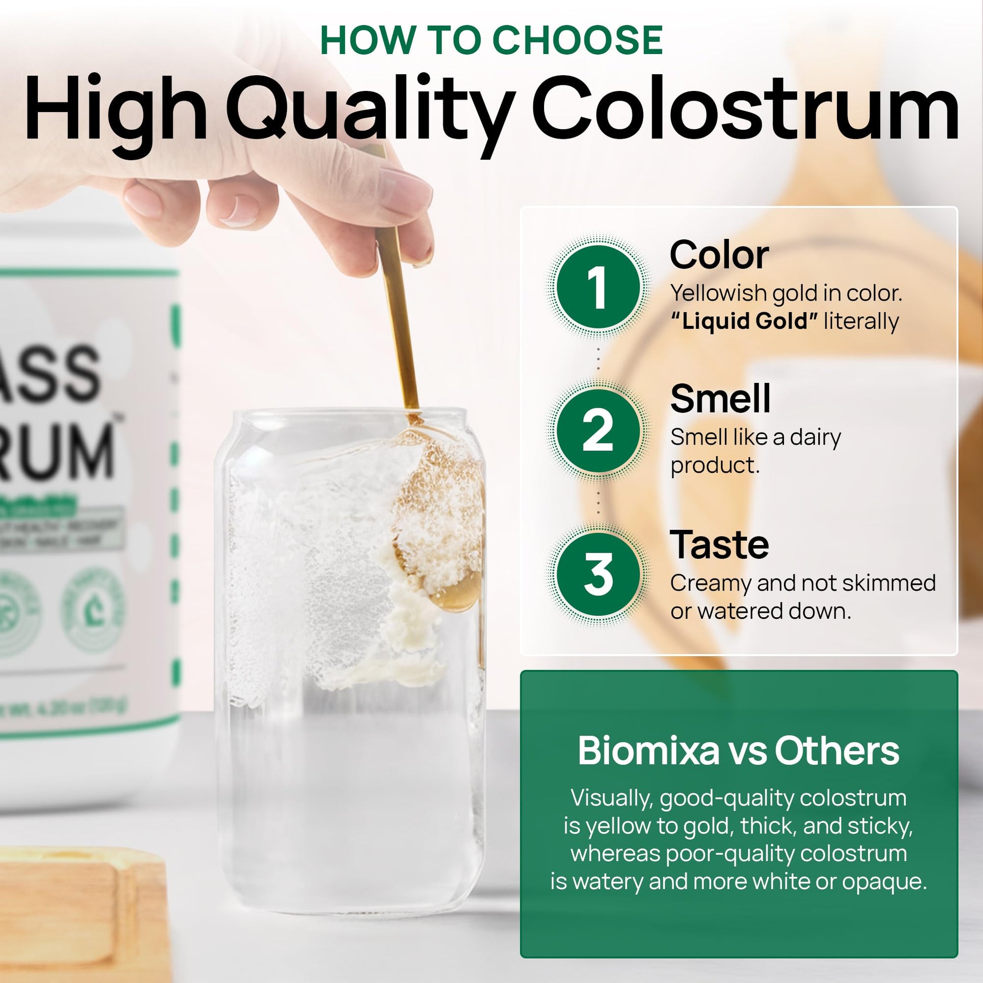 Bovine Colostrum Supplement - 100% Pure Whole Colostrum Powder - Grass-Fed, Unflavored, No Additives, Gut & Immune Support, Natural IgG, 60 Servings - Made in USA Bluegrass Colostrum uk supplements