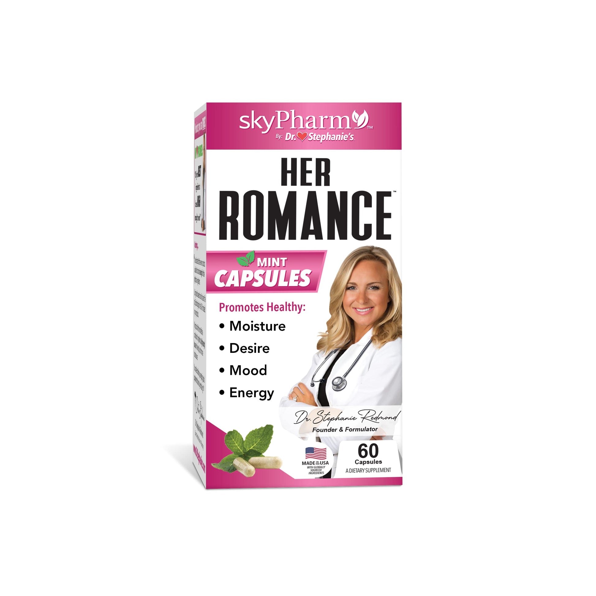 Pharmaganics Dr. Stephanie's Her Romance - Natural Hormone Balance Support for Women Pharmaganics uk supplements