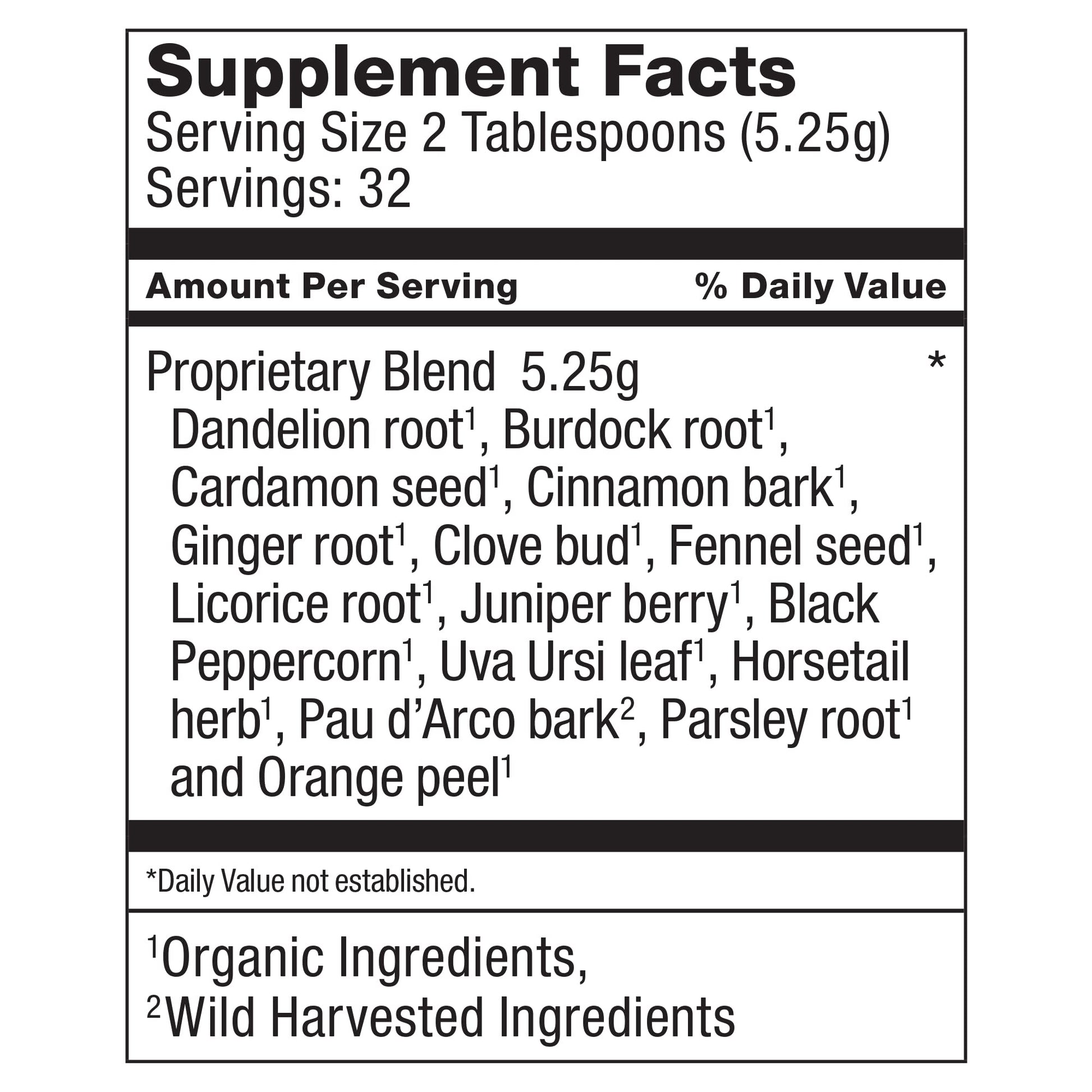 Dr. Schulze's | Detox Tea | All Purpose Herbal Tonic | Powerful Digestive Stimulant Dr. Schulze's uk supplements