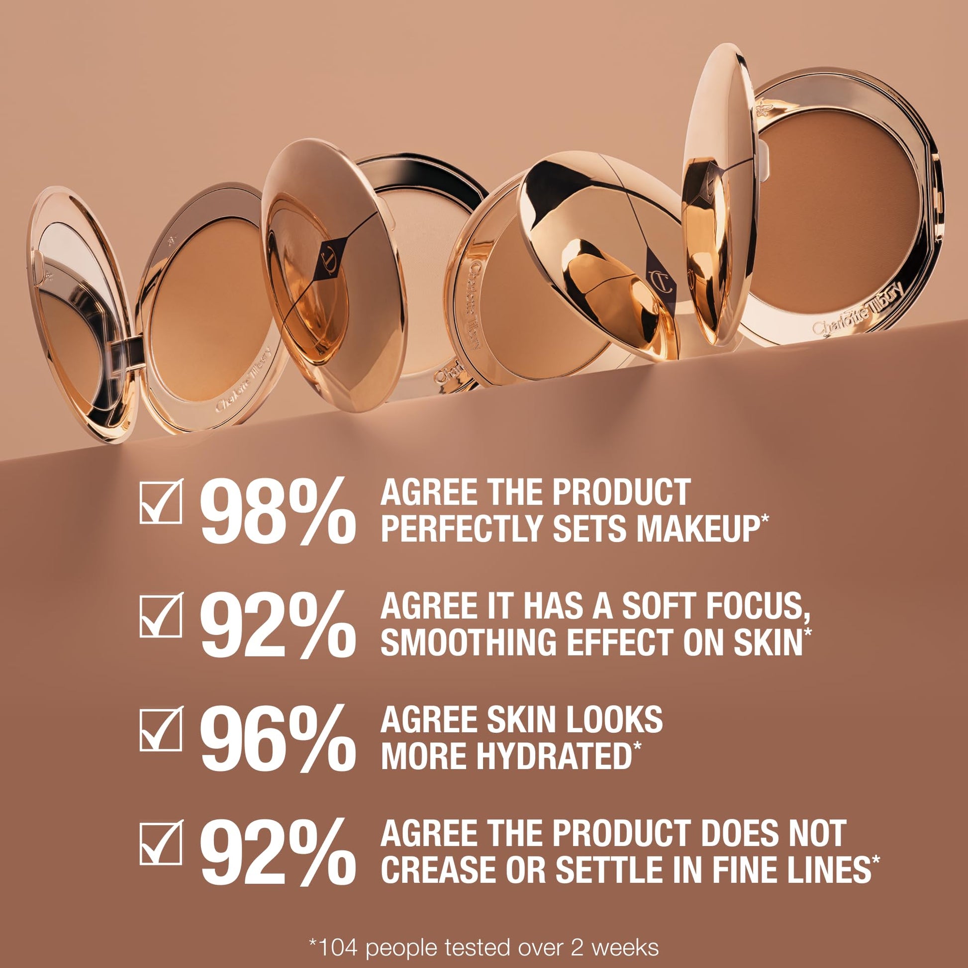 Charlotte Tilbury Airbrush Flawless Finish Setting Powder - Pore-Blurring Pressed Powder for Face Makeup to Minimize Shine with a Soft-Focus Finish - 1 Fair Charlotte Tilbury uk supplements