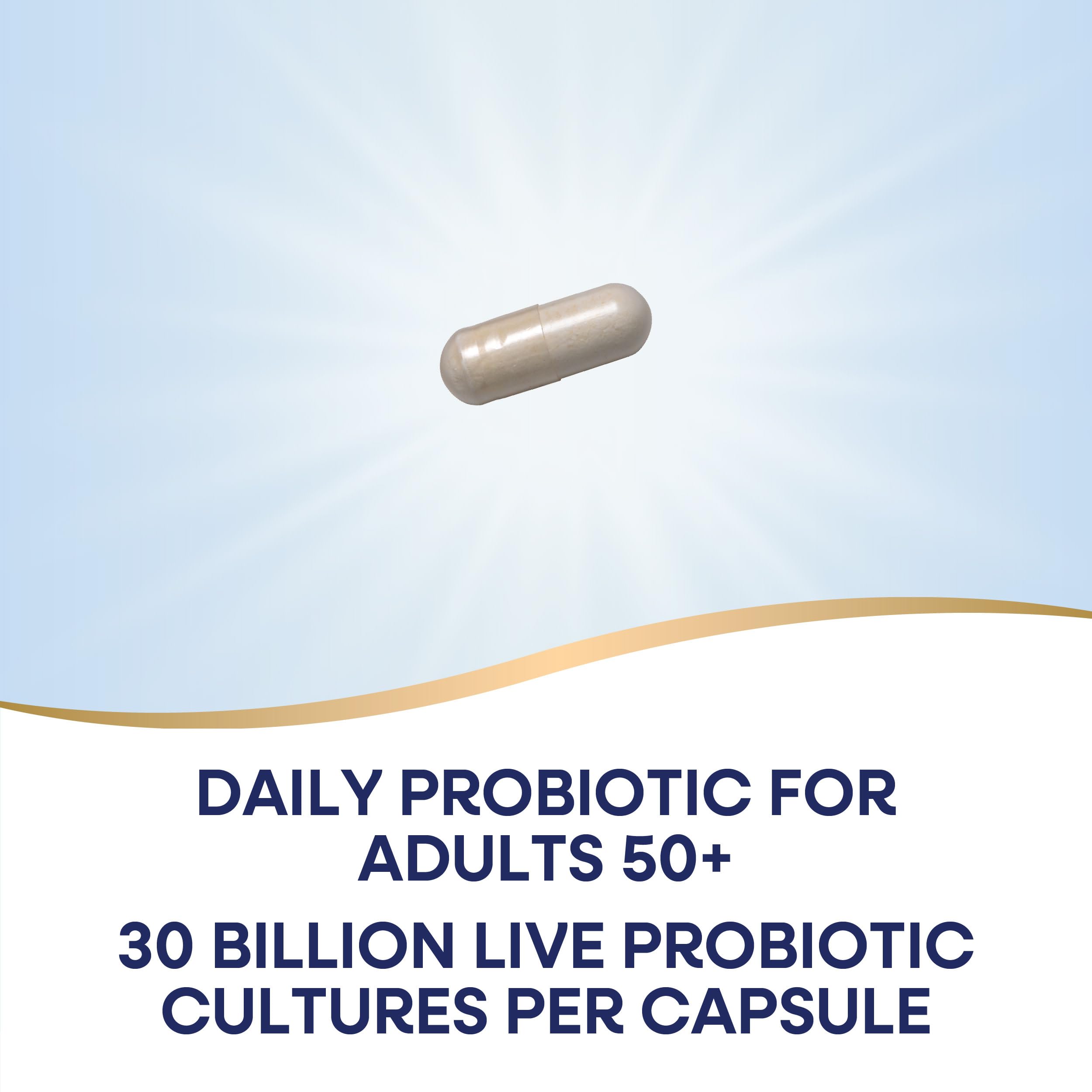 Nature's Way Fortify 50+ Daily Probiotic for Men & Women, 30 Billion Live Cultures, Colon, Digestive, and Immune Health Support* Supplement, 30 Capsules Nature's Way uk supplements