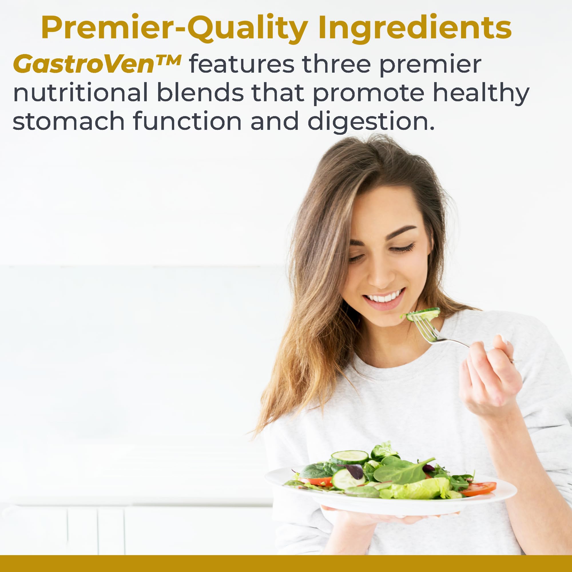 Premier Research Labs GastroVen - Digestive Enzymes for Women & Men, Digestive Health Supplement, Supports Healthy Gut Microbiome w/Bromelain, Ginger - 60 Capsules Premier Research Labs uk supplements