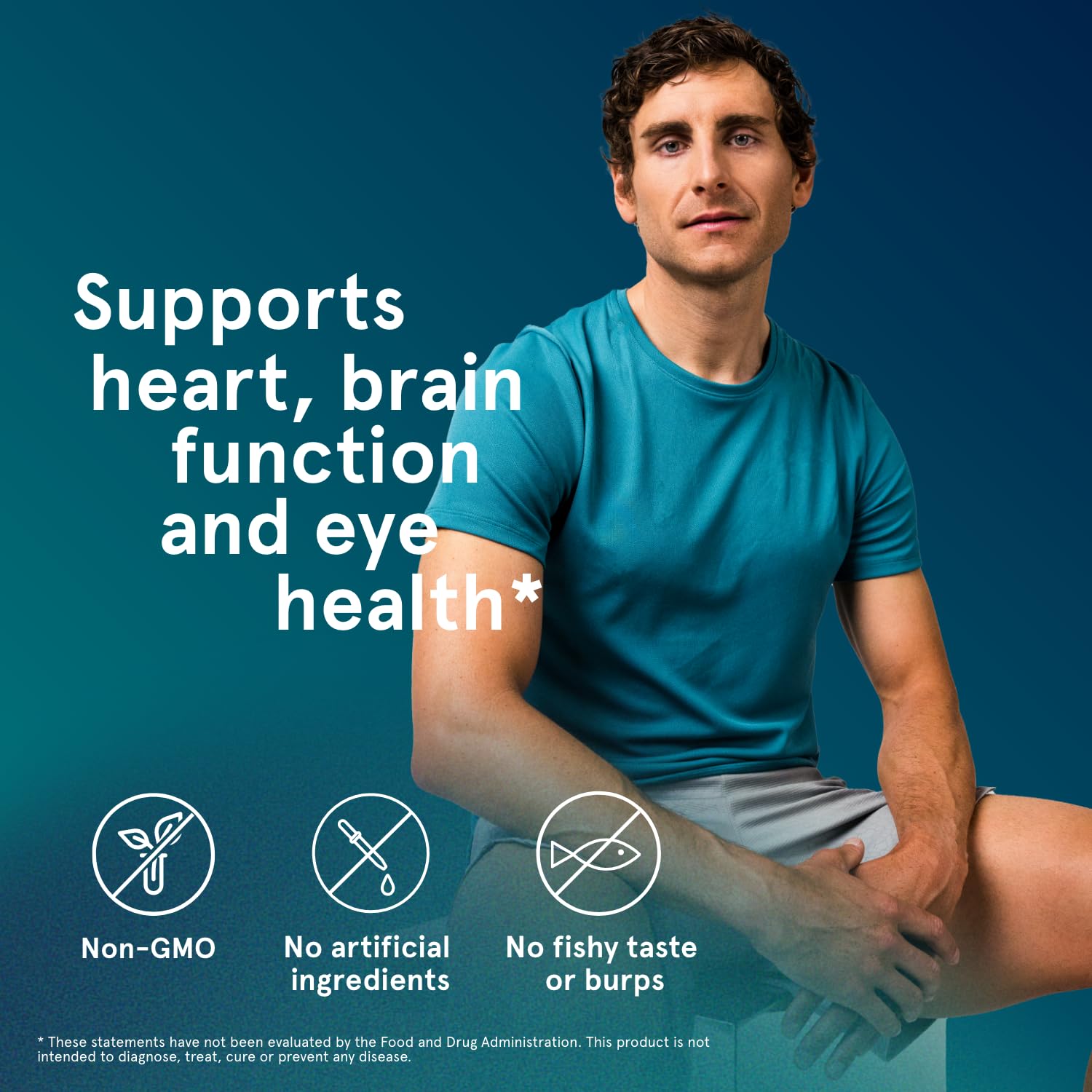 Puori Omega 3 Fish Oil Supplement - Ultra Pure & Burpless Wild Caught Fish Oil with 2000mg Omega 3 Fatty Acids,1250mg EPA & 500mg DHA Supports Heart, Brain & Eye Health - IFOS Certified - 120 Softgels Puori uk supplements