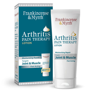 Frankincense and Myrrh Arthritis Pain Reliever Therapy Lotion – Topical Arthritis Pain Relief Cream and Hydrating Skin Repair, Body Relief for Sciatica, Knee, Back, Joints, Neck, Hands, 3 Oz - 1 Pack FRANKINCENSE & MYRRH uk supplements