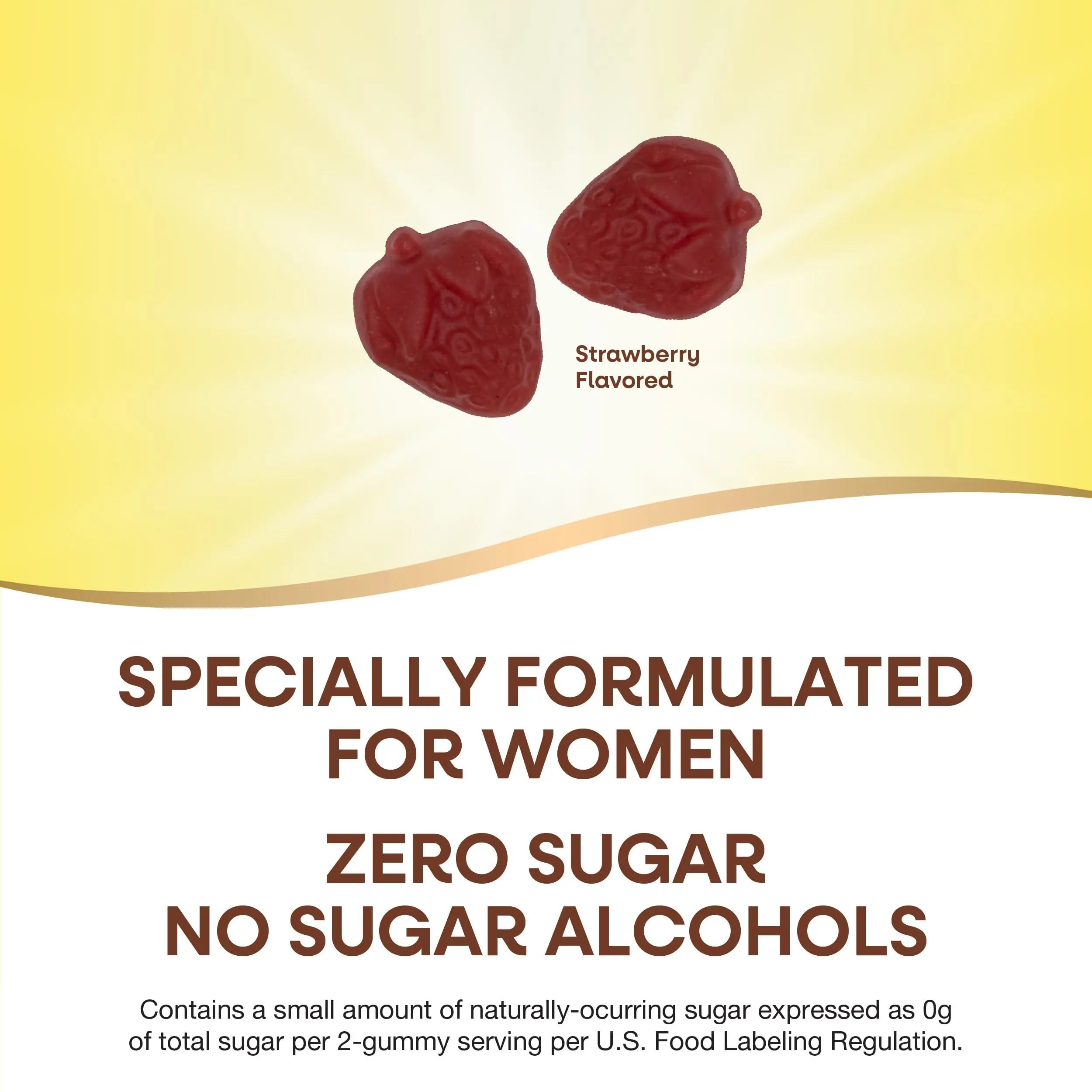 Nature’s Way Alive! Zero Sugar Women's Gummy Multivitamins, Energy Metabolism*, Hair, Skin, Nails*, B-Vitamins Nature's Way uk supplements