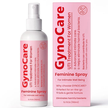 Feminine Spray | UTI Treatment for Women | UTI Defense & Intimate Odor Control | Daily Feminine Hygiene Spray | Eliminate Harmful Bacteria | Gentle, Safe, Travel-Friendly & pH-Balanced | 5.1 fl oz Terramed Just Think Comfort uk supplements