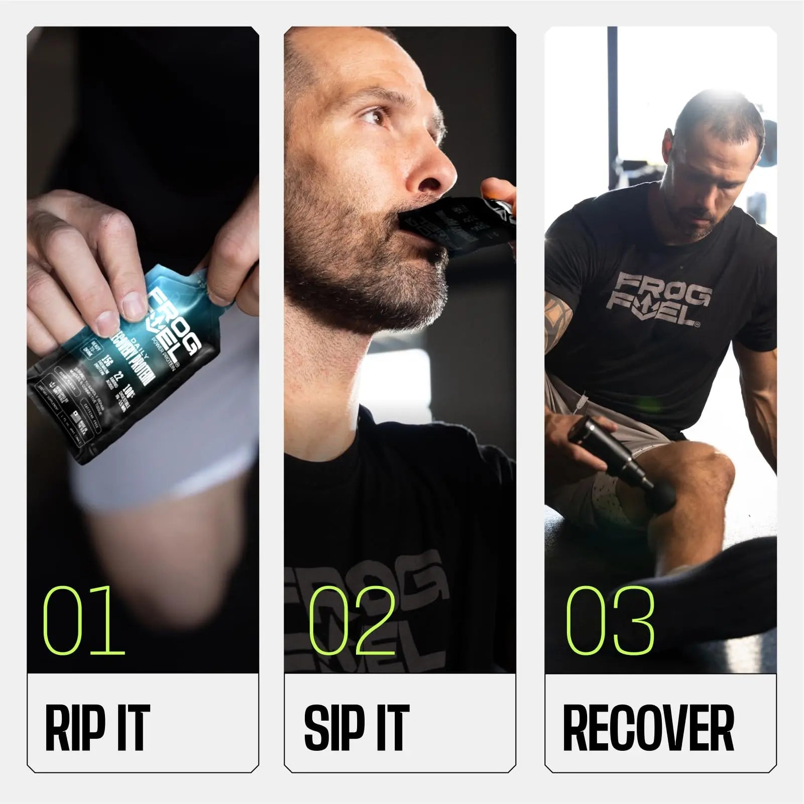 Frog Fuel Power Regular Complete Liquid Protein Shot, 15g, Nano Hydrolyzed & Grass Fed Collagen, Post Workout, Gluten Free, Fat & Sugar Free Frog Fuel uk supplements