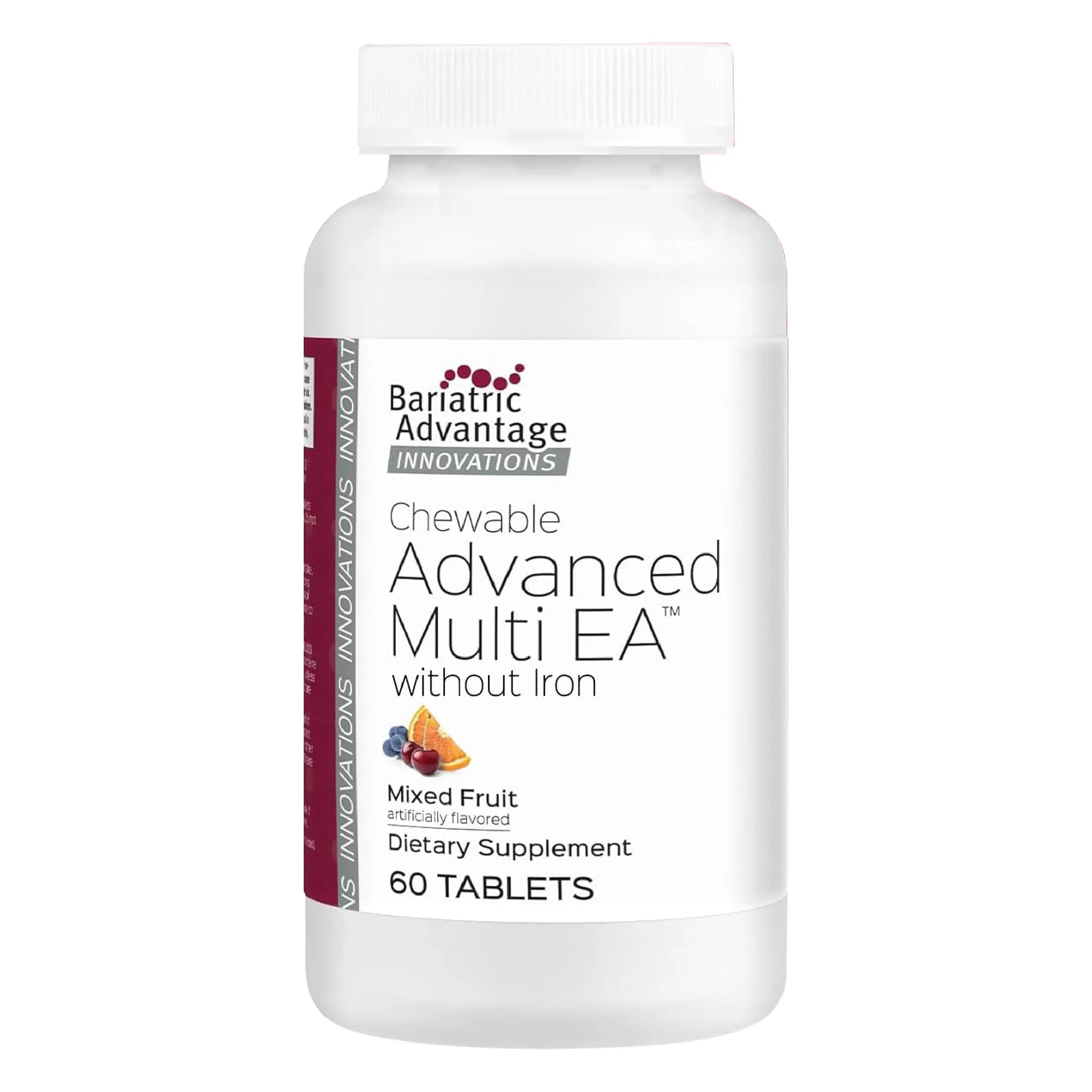 Bariatric Advantage Chewable Advanced Multi EA Without Iron - High Potency Daily Multivitamin - for Bariatric Surgery Patients Including Bariatric Advantage uk supplements