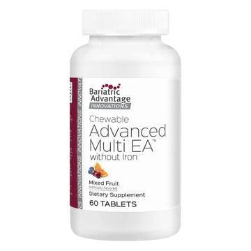 Bariatric Advantage Chewable Advanced Multi EA Without Iron - High Potency Daily Multivitamin - for Bariatric Surgery Patients Including Bariatric Advantage uk supplements