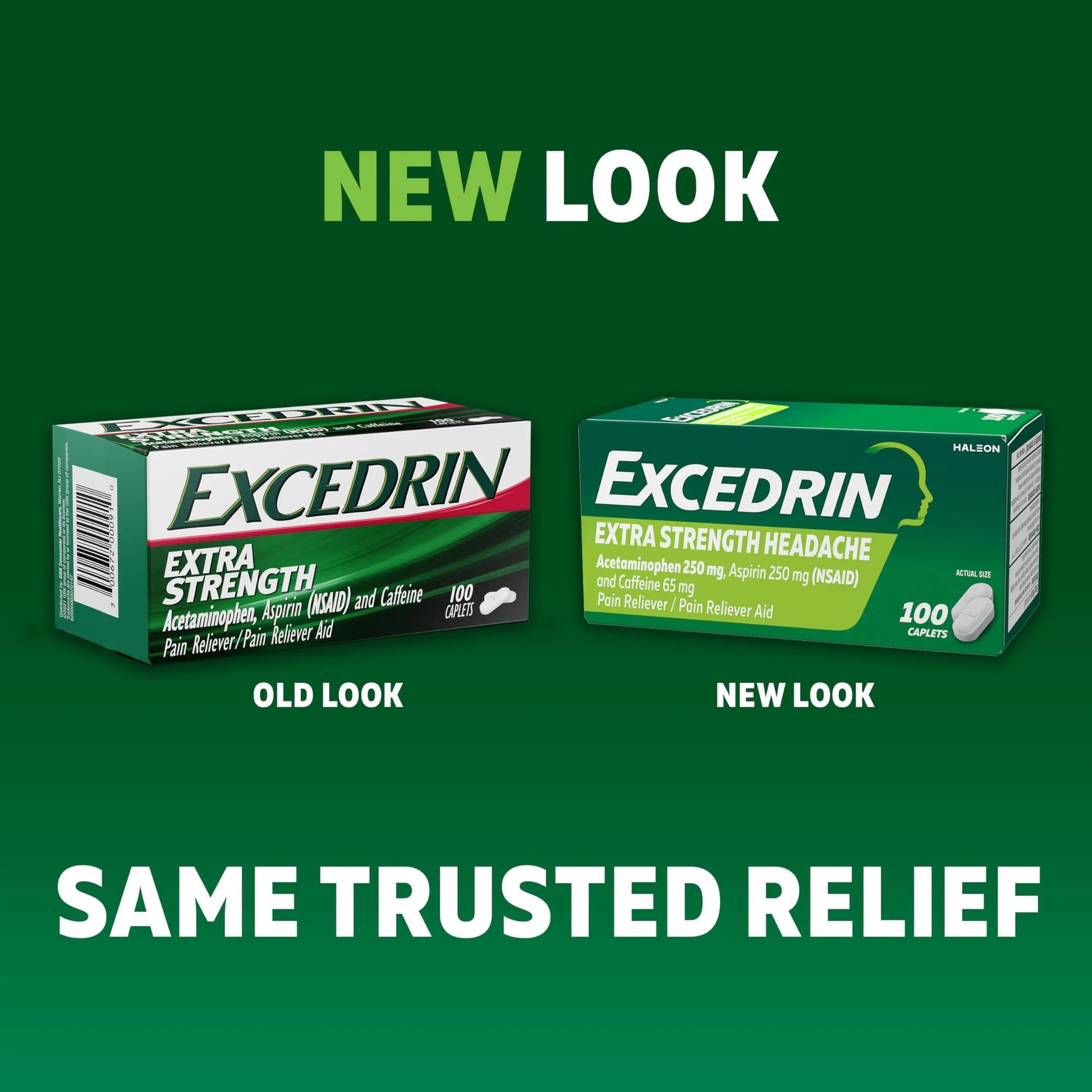 Excedrin Extra Strength Pain Relief Caplets – Headache Relief – 100 Count Excedrin uk supplements
