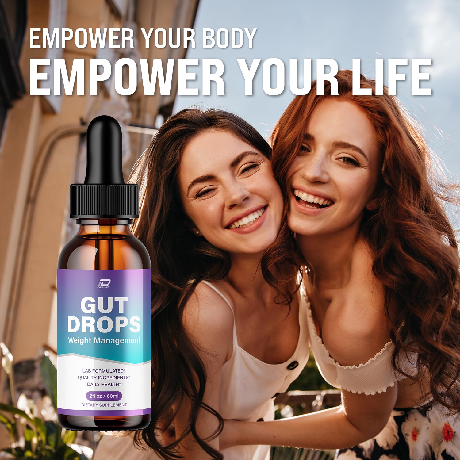 Indelo Gut Drops Healthy Formula – GutDrops All Natural Healthy Levels - Extra Strength Liquid, Reviews (1 Pack – 1 Month Supply) Indelo uk supplements