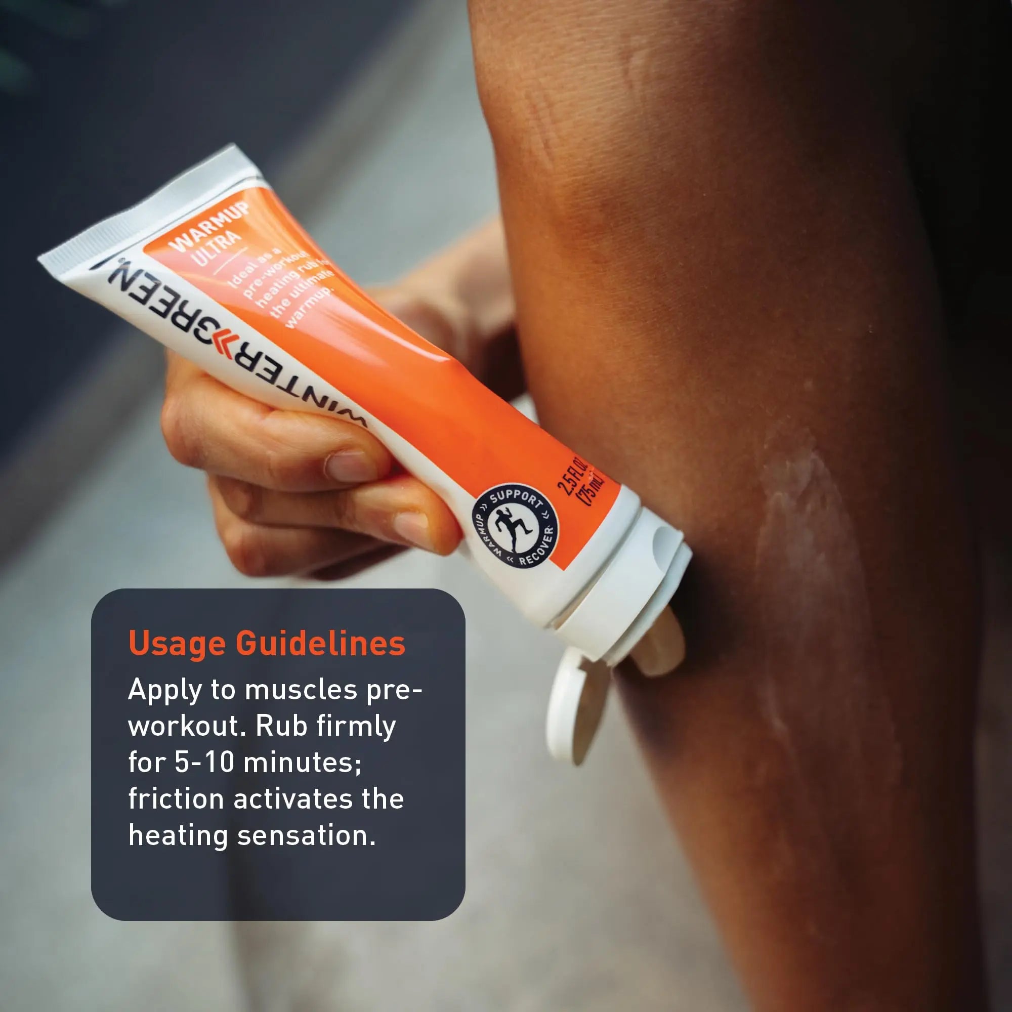 Wintergreen Muscle Warmup Lotion, 2.5 oz – Pre-Workout Heating Rub with Menthol and Capsicum, Heats and Relaxes Before Training, Body Gel for Athletes Wintergreen uk supplements