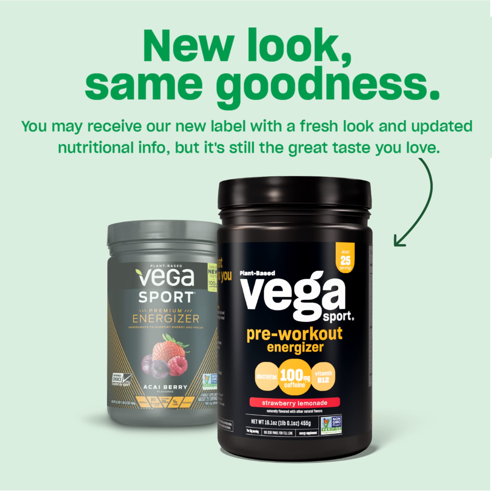 Vega Premium Sport Protein Vanilla Protein Powder, Vegan, Non GMO & Sport Pre-Workout Vega uk supplements
